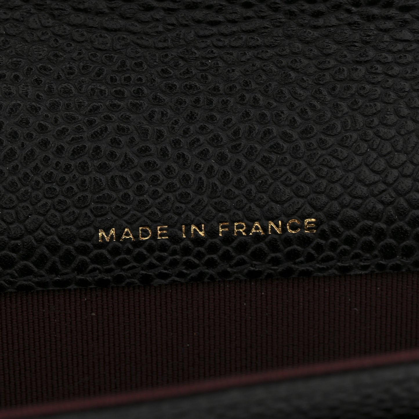 Caviar Quilted Flap Card Holder Wallet Black