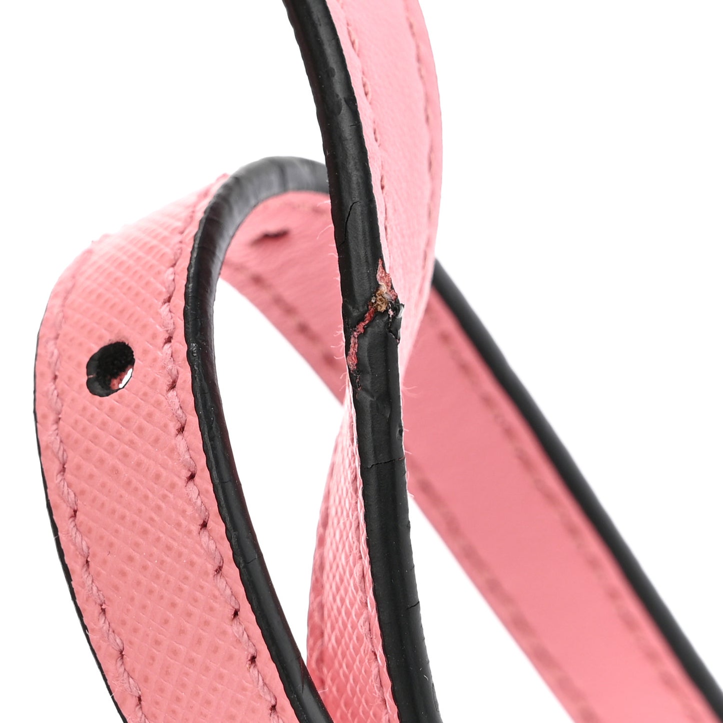 Saffiano City Calf Light Frame Bag Pink