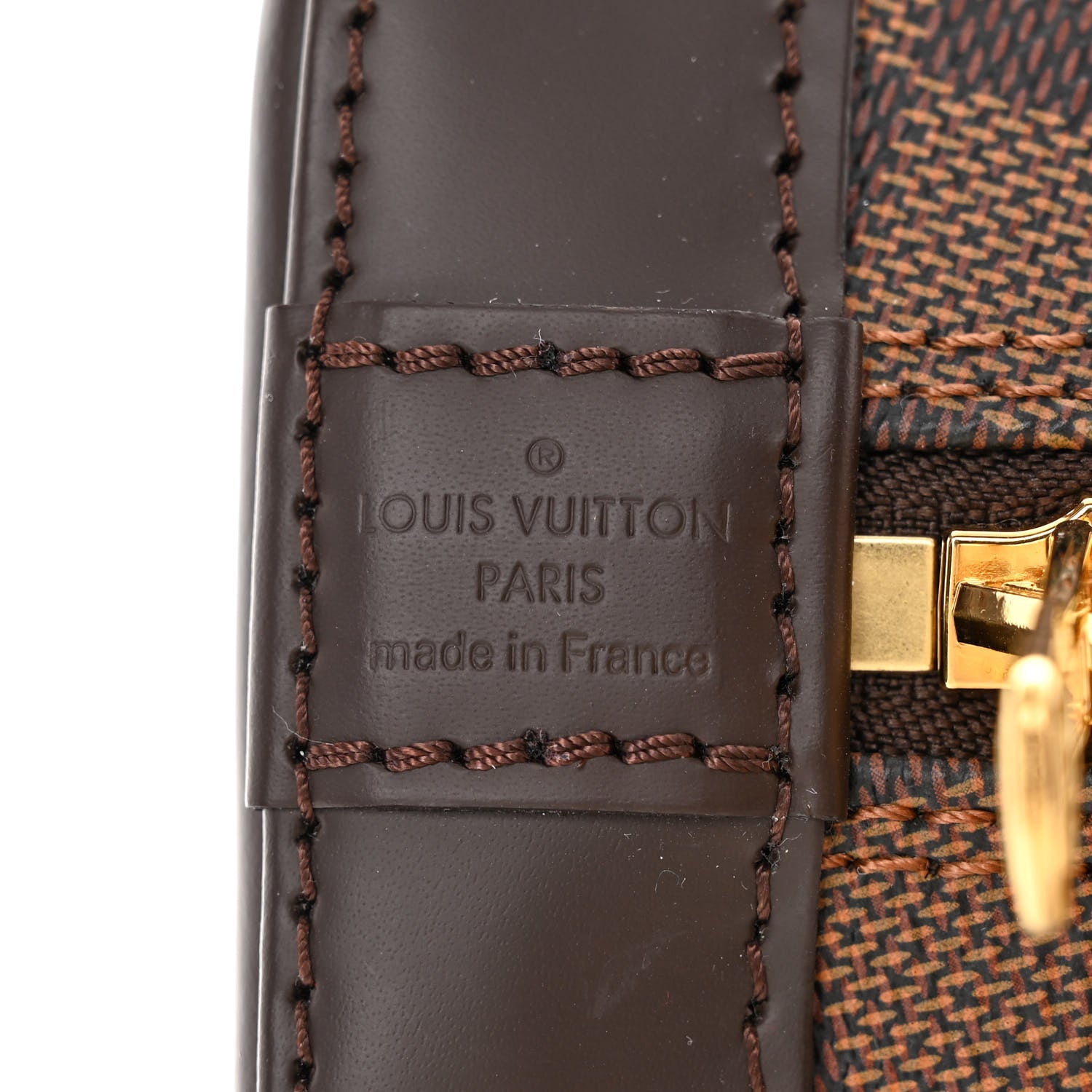 Louis Vuitton Damier Ebene Alma BB 6 of 9