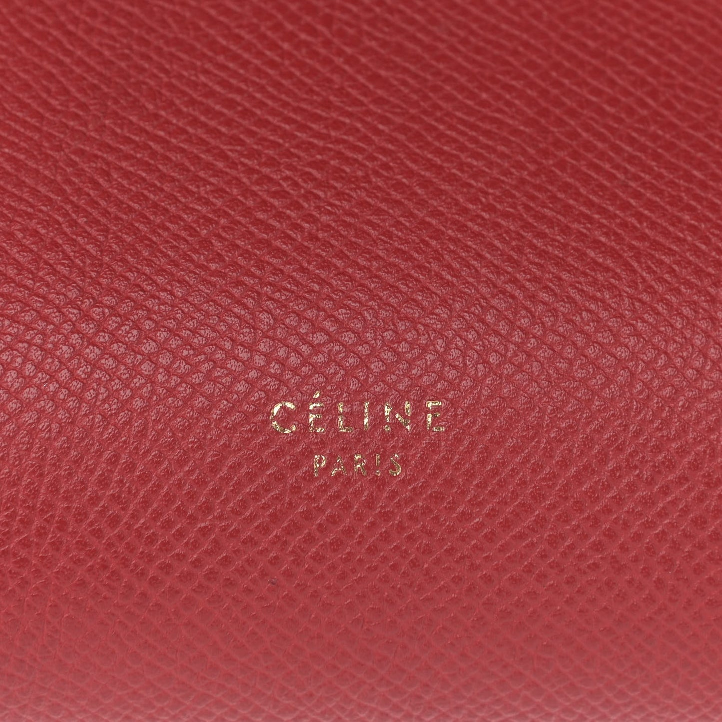Grained Calfskin Mini Belt Bag Coquelicot