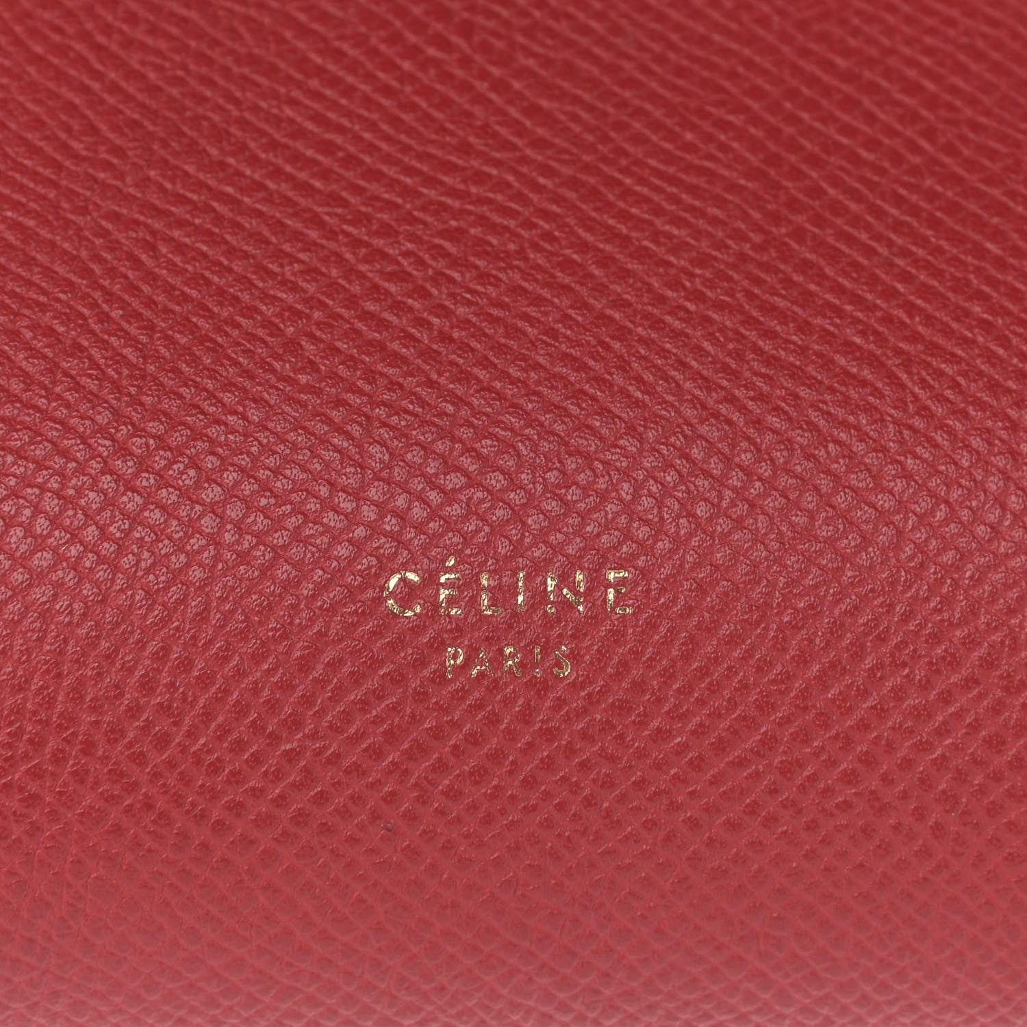 Celine Grained Calfskin Mini Belt Bag Coquelicot 6 of 19