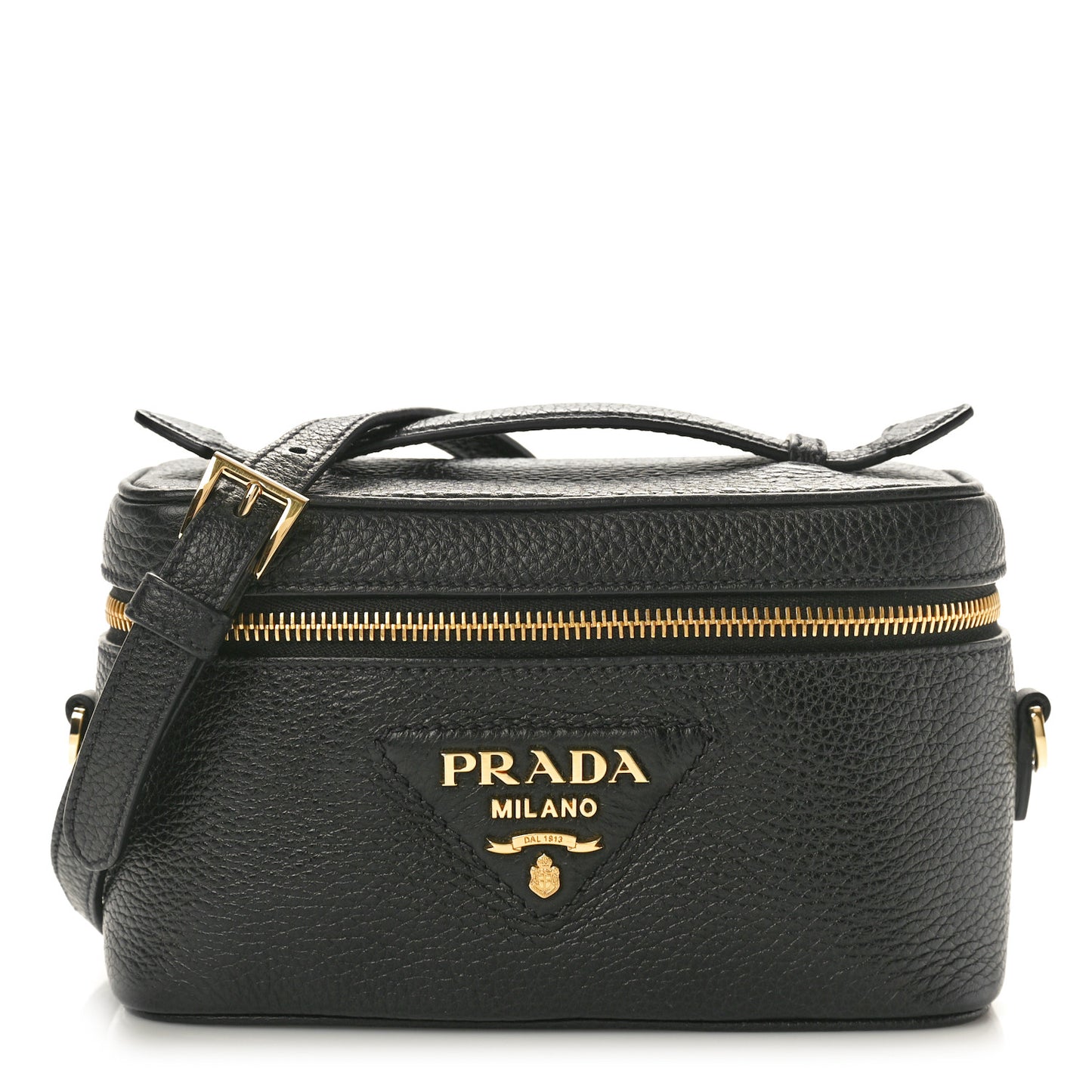 Vitello Daino Mini Bag Black