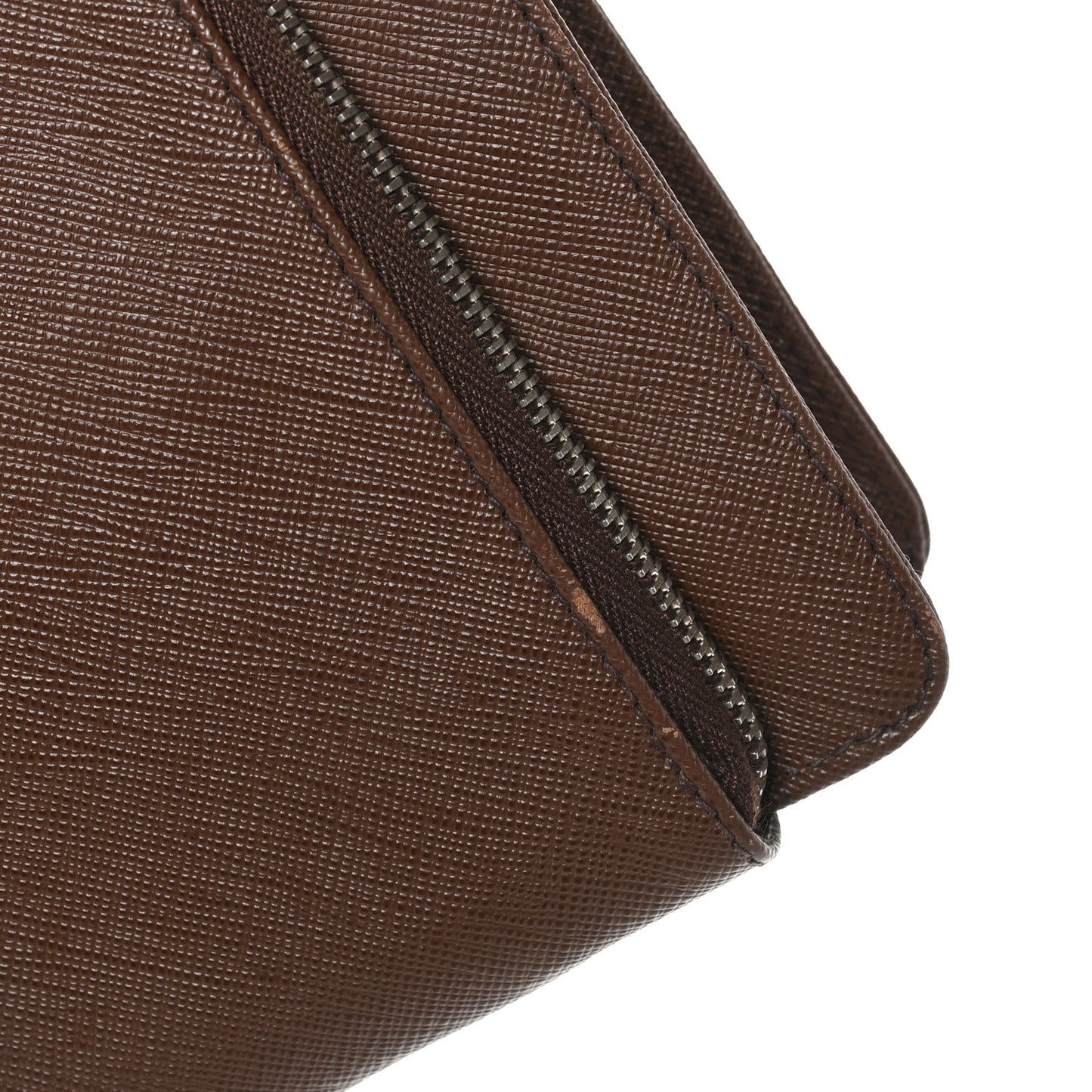 Saffiano Cuir Travel Briefcase Cacao