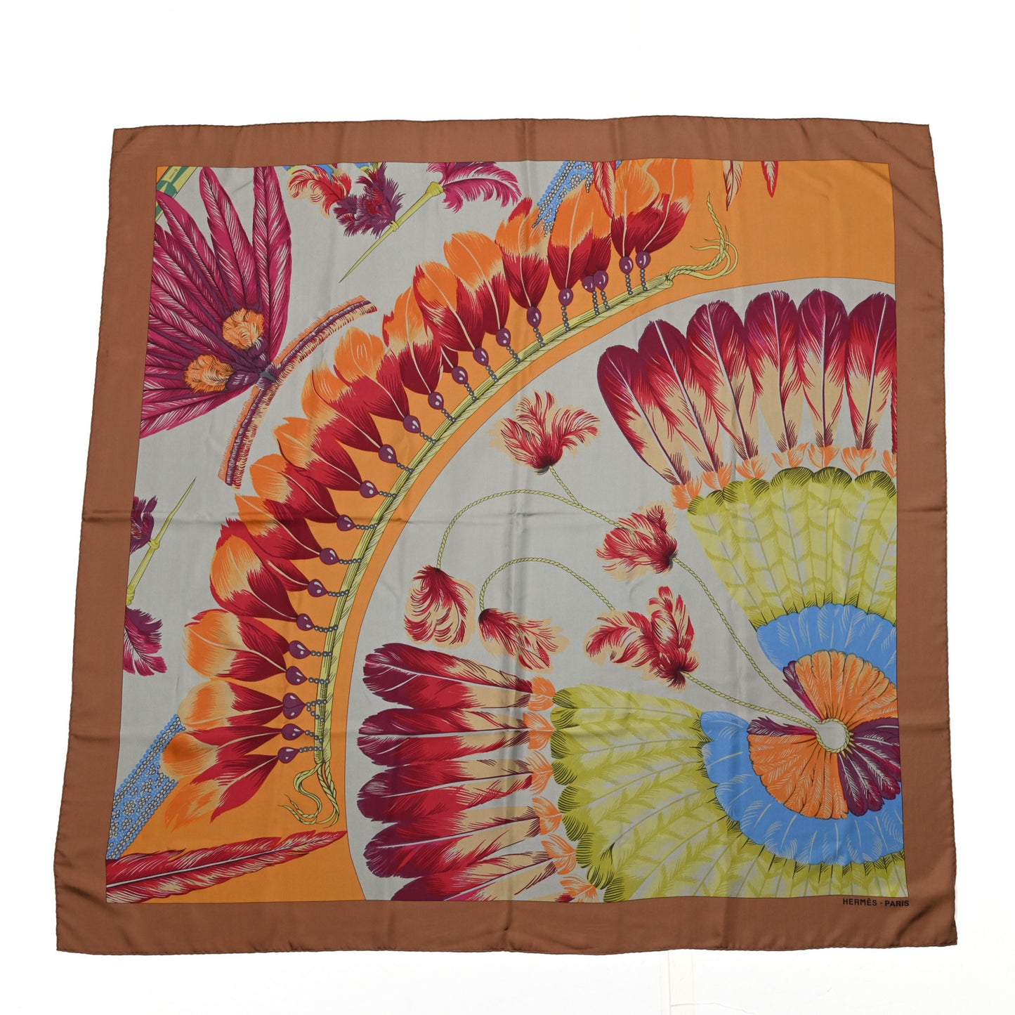 Silk Dip Dyed Brazil Shawl 140