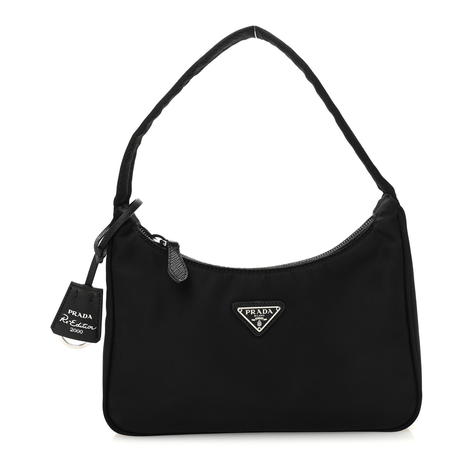 Prada Tessuto Nylon Mini Re-Edition 2000 Bag Black 1801025
