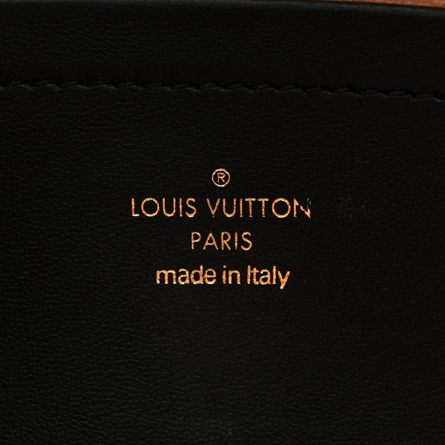 Lambskin Embossed Monogram Pochette Coussin Black