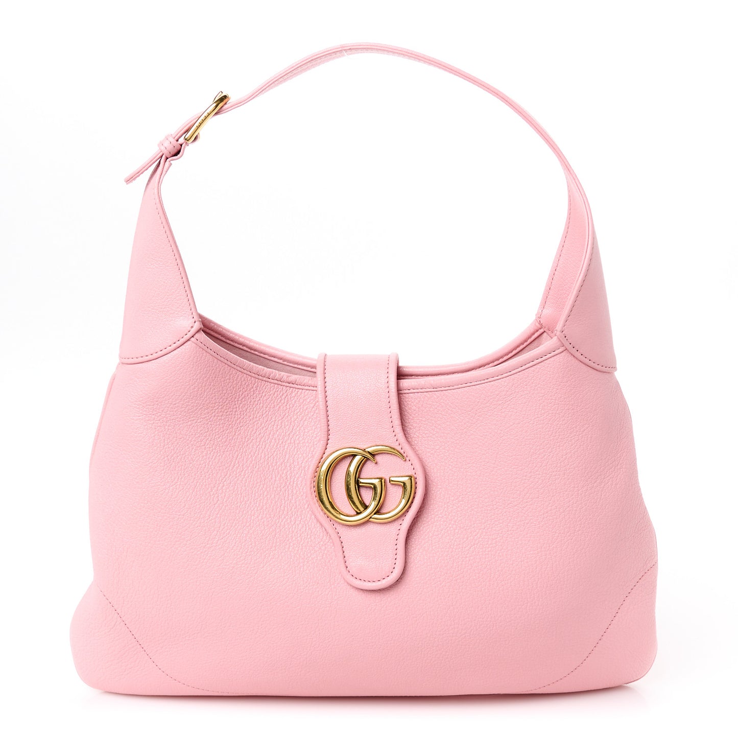 Goatskin Medium Aphrodite Shoulder Bag Wild Rose