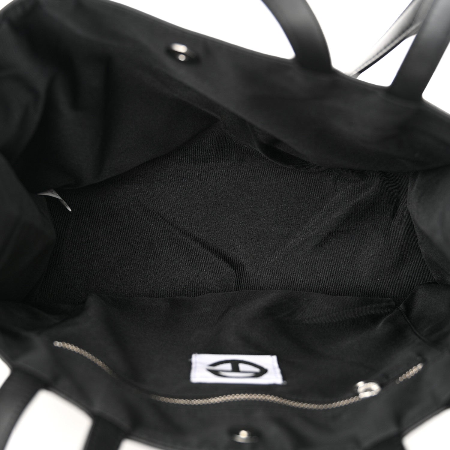 Telfar Vegan Leather Medium Shopping Bag Black 5 of 14