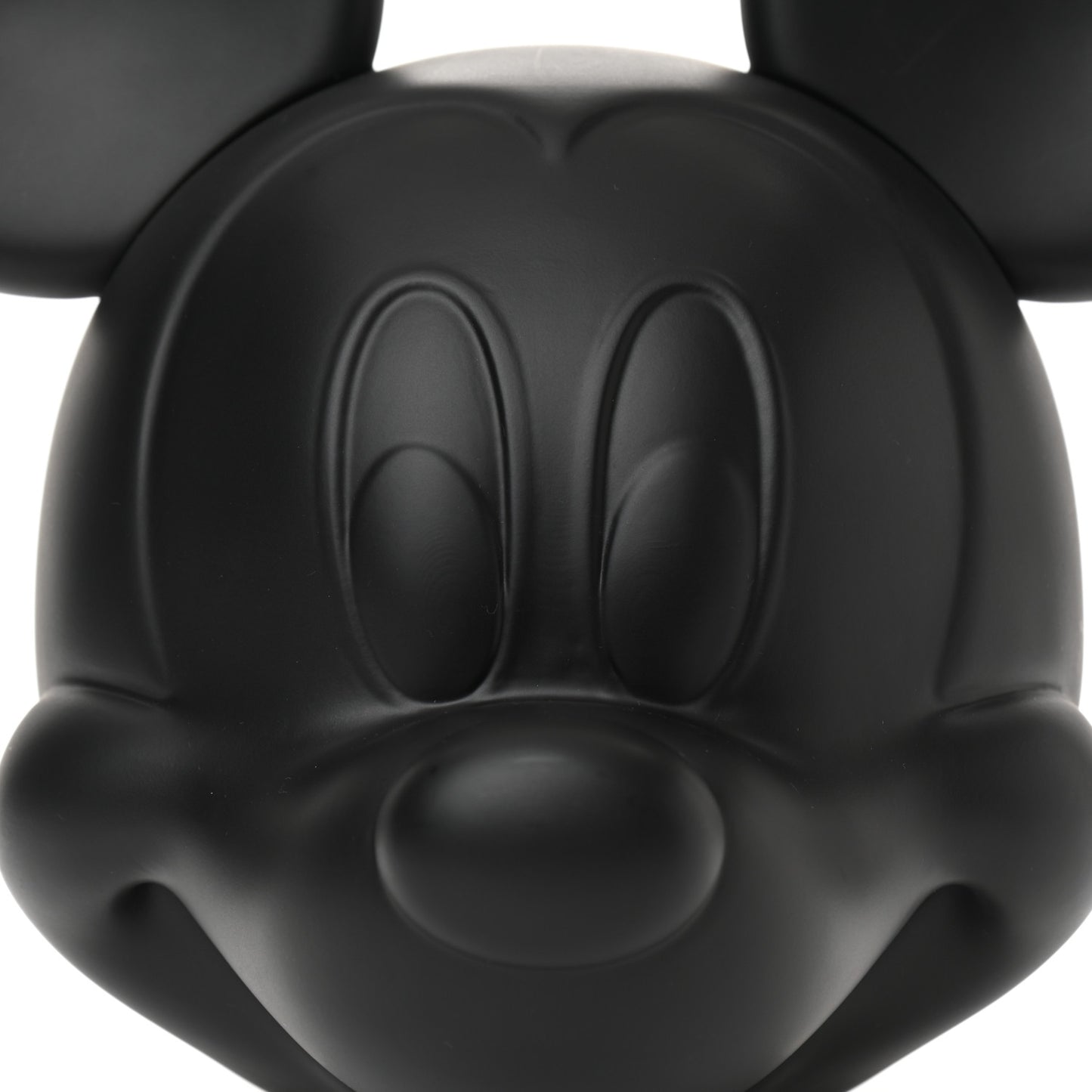 X DISNEY Plastic Mickey Mouse Top Handle Bag Matte Black