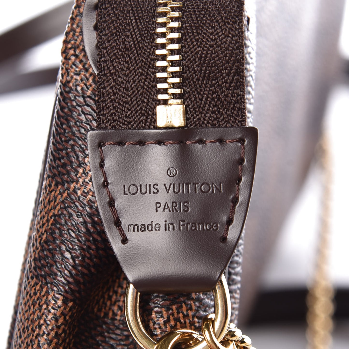 Damier Ebene Eva Clutch