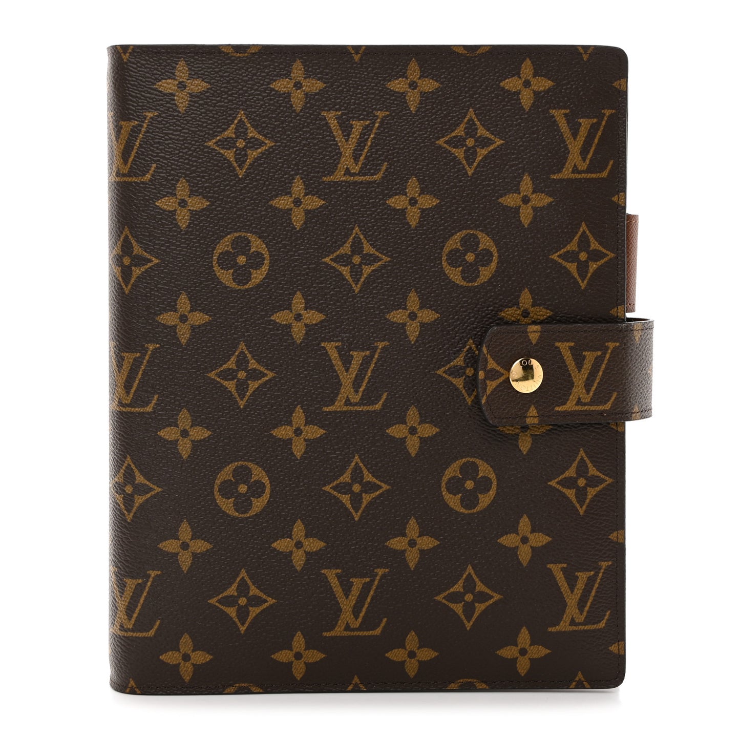 Monogram Large Ring Agenda Cover