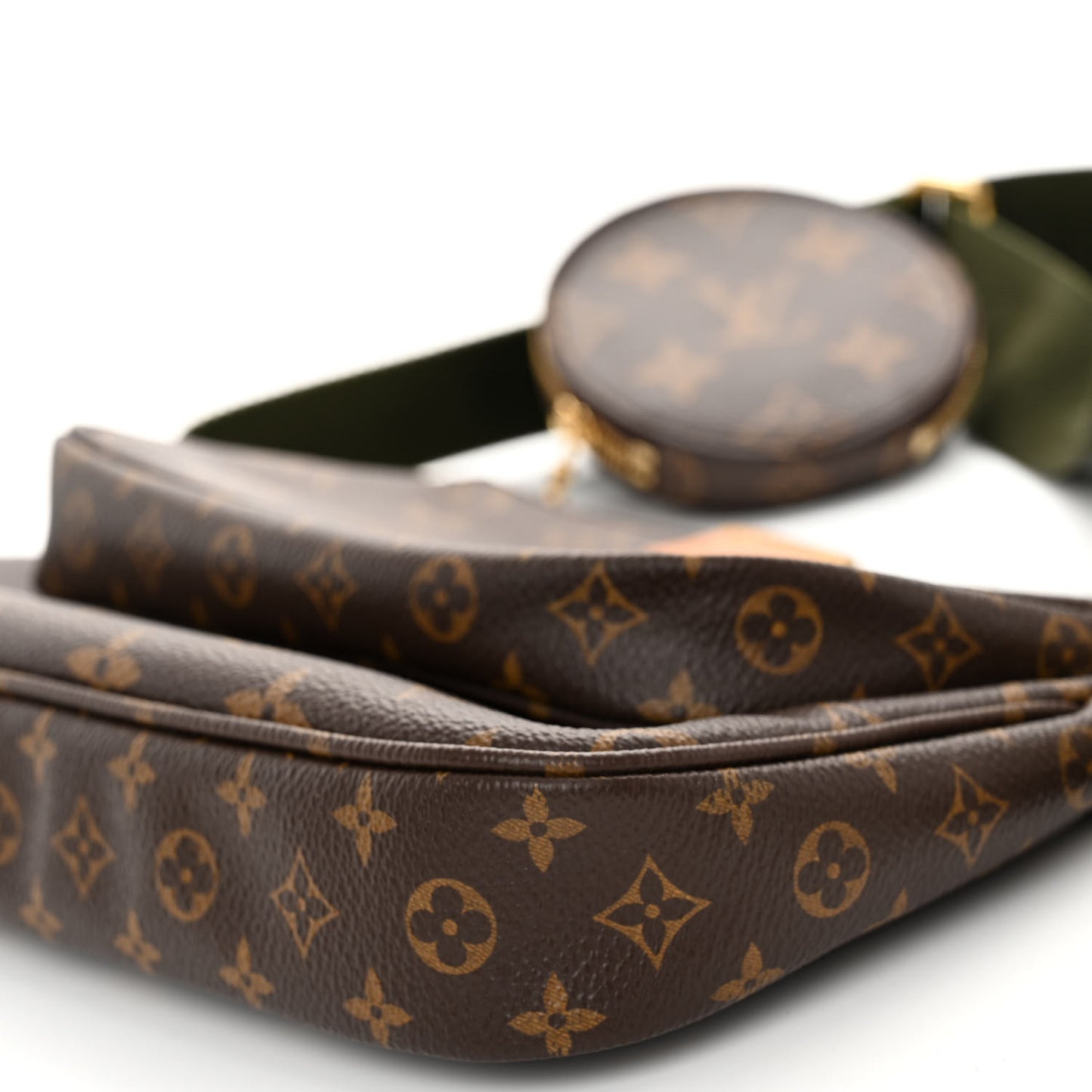 LOUIS VUITTON Monogram Multi Pochette Accessories Kaki