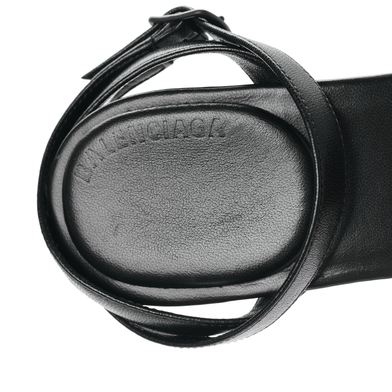 Balenciaga Soft Calfskin Fetish 80mm Sandals 36 Black 7 of 7