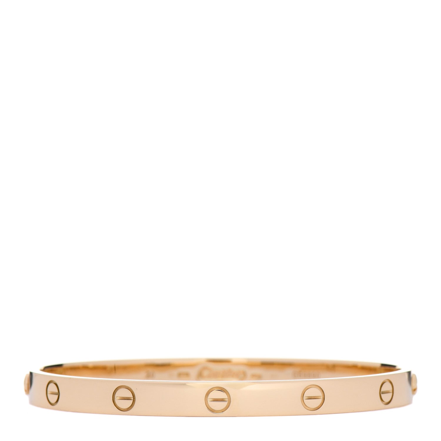 Cartier 18K Yellow Gold LOVE Bracelet 20 1 of 5