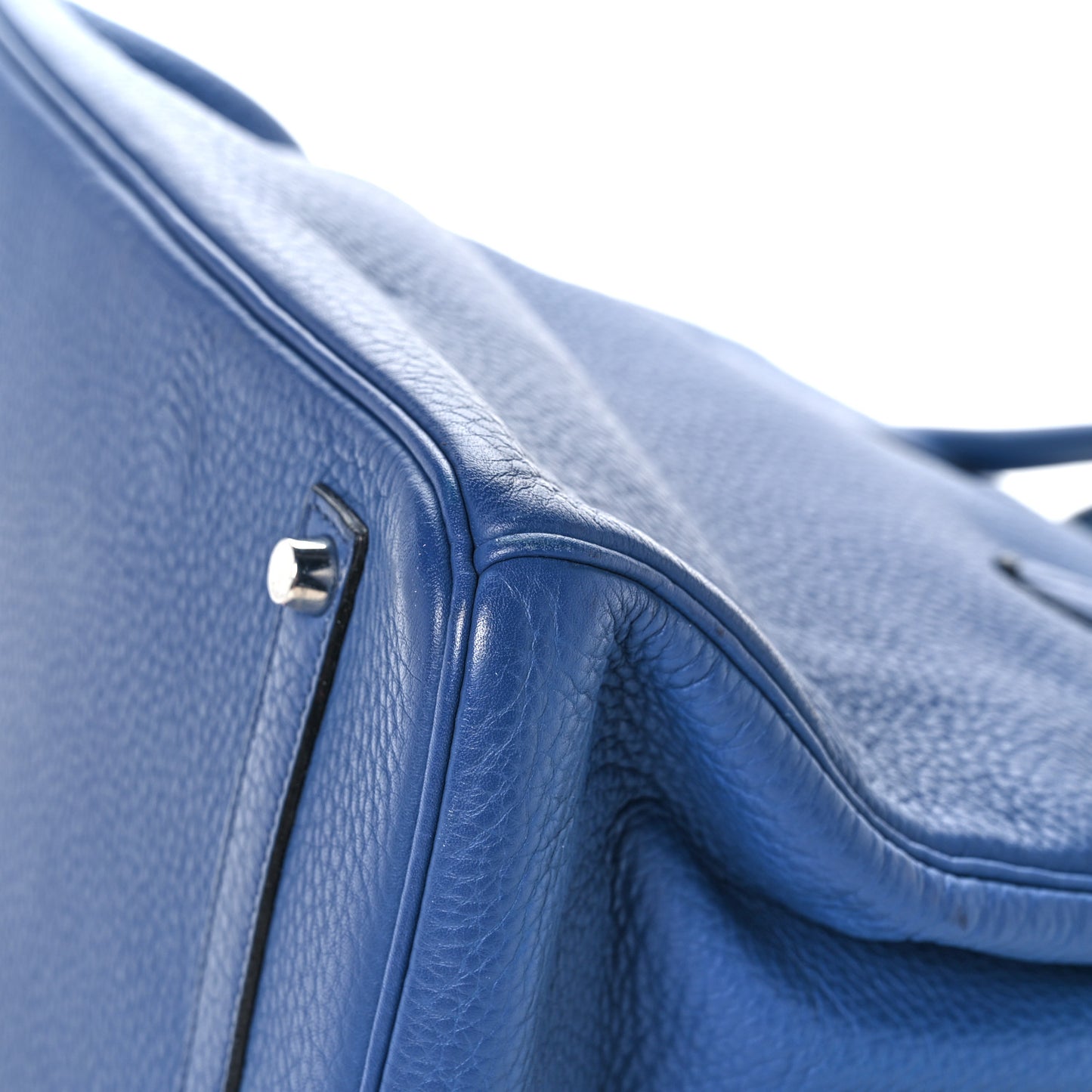 Taurillon Clemence Birkin 35 Bleu Brighton