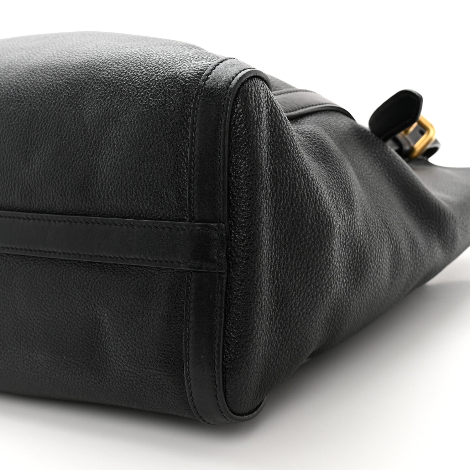 Prada Vitello Daino Shopping Tote Black 11 of 11