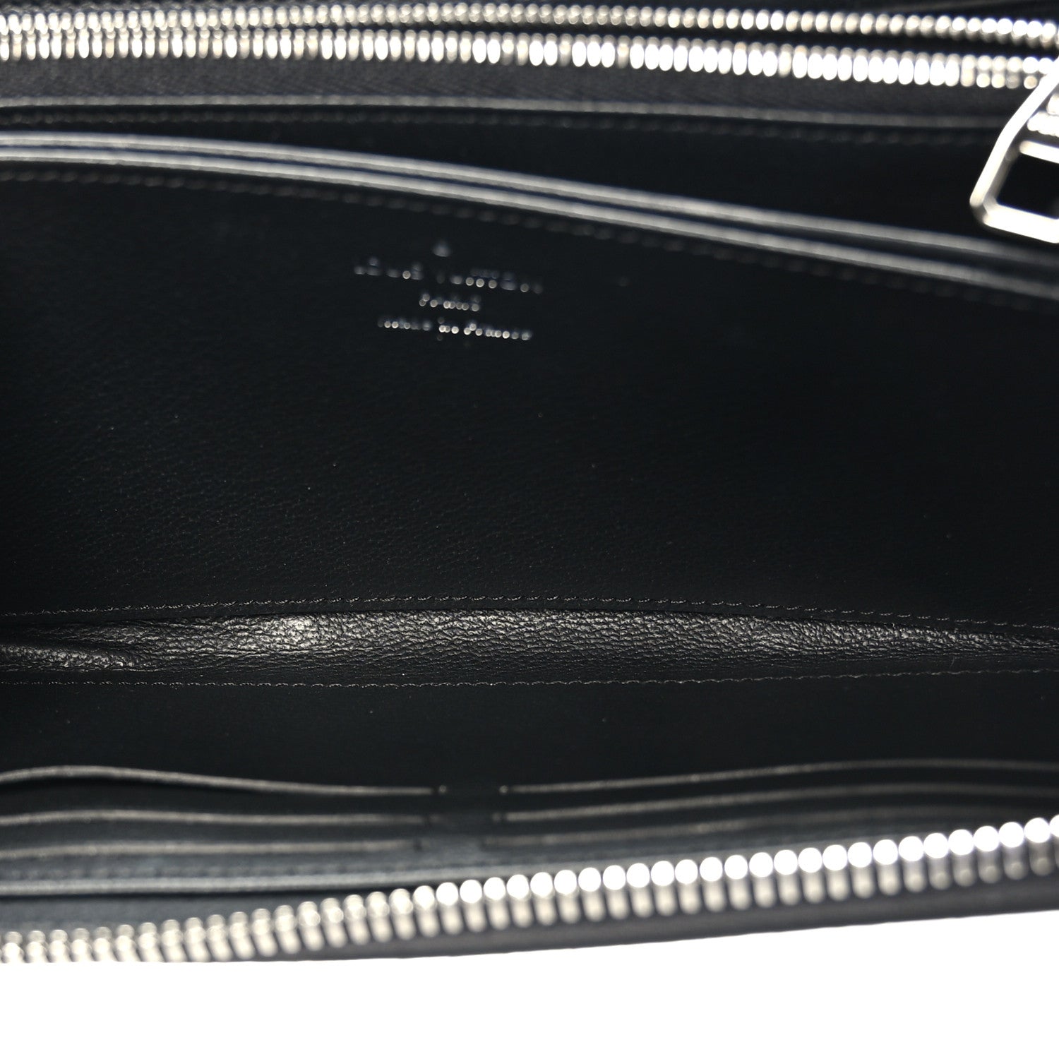 Louis Vuitton Snakeskin Monogram Zippy Padlock Wallet Black 6 of 8