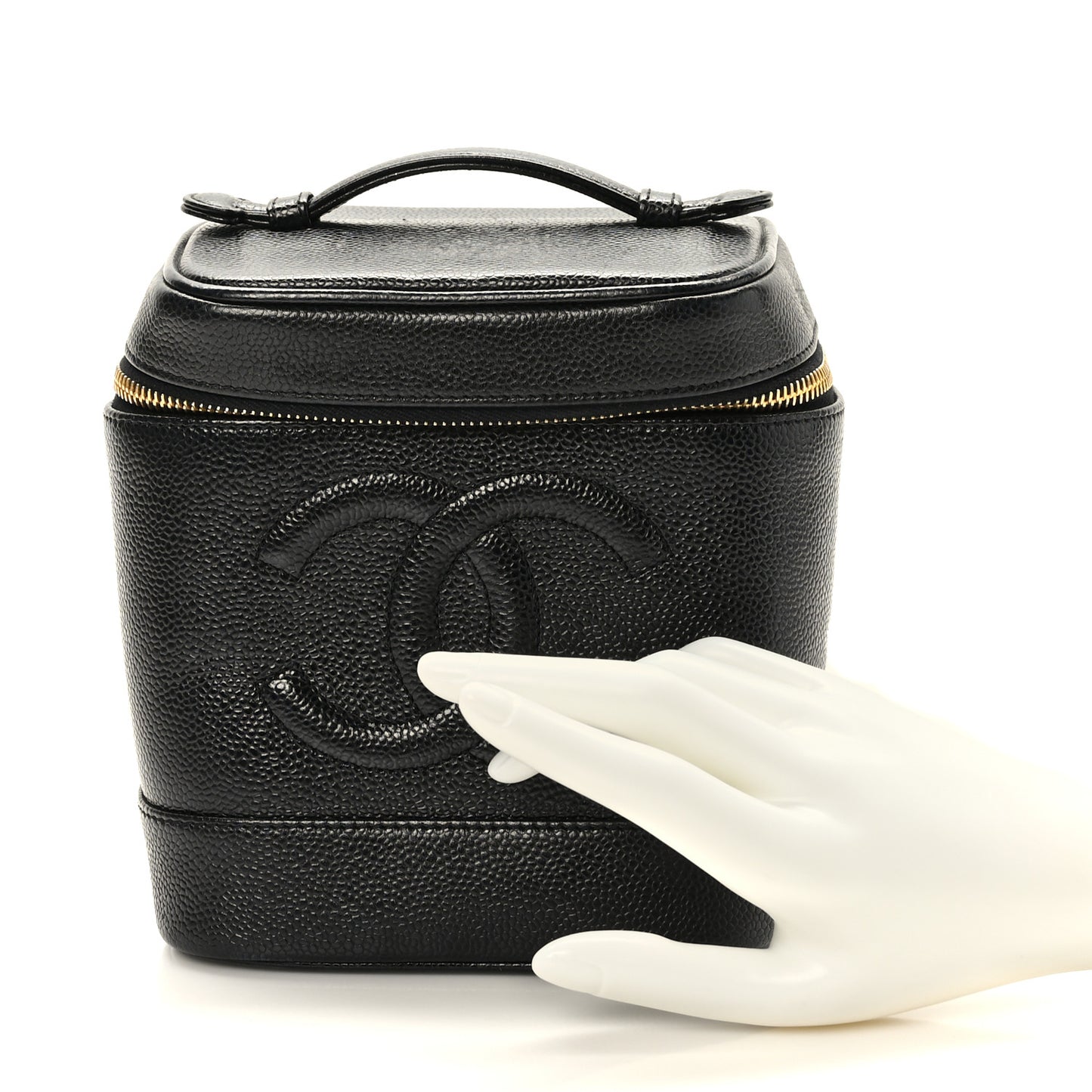 Caviar Vanity Cosmetic Case Black