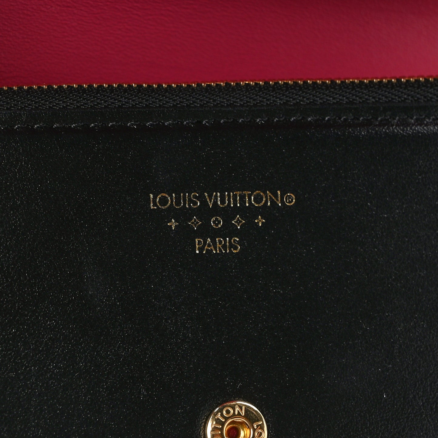 Smooth Calfskin LV Pont 9 Compact Wallet Black
