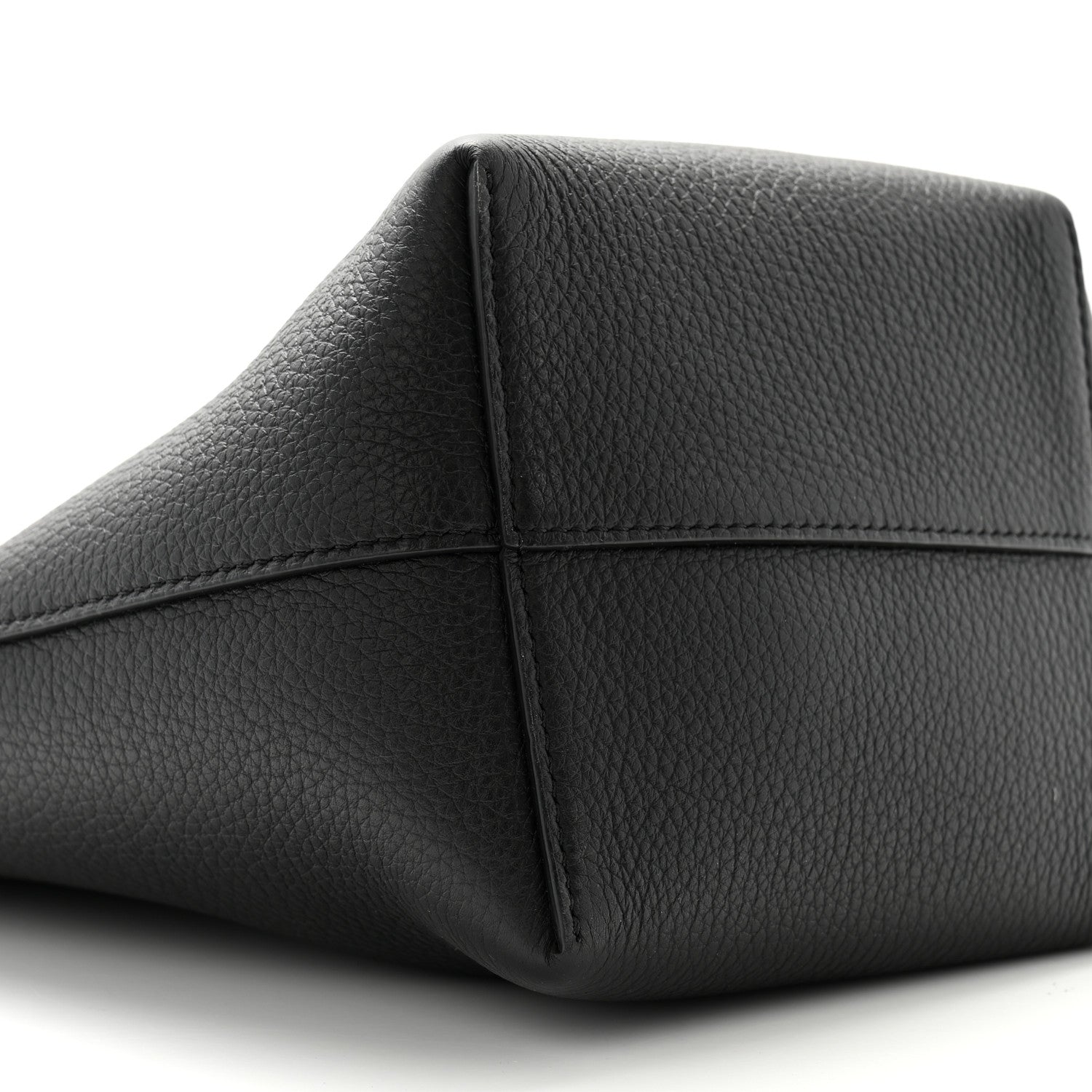 The Row Grained Calfskin Small N/S Park Tote Black 8 of 9