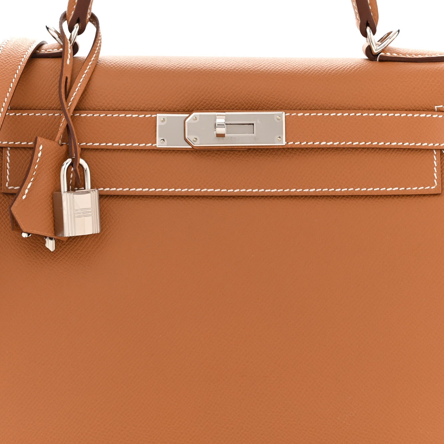Hermes Epsom Kelly Sellier 28 Gold 8 of 11