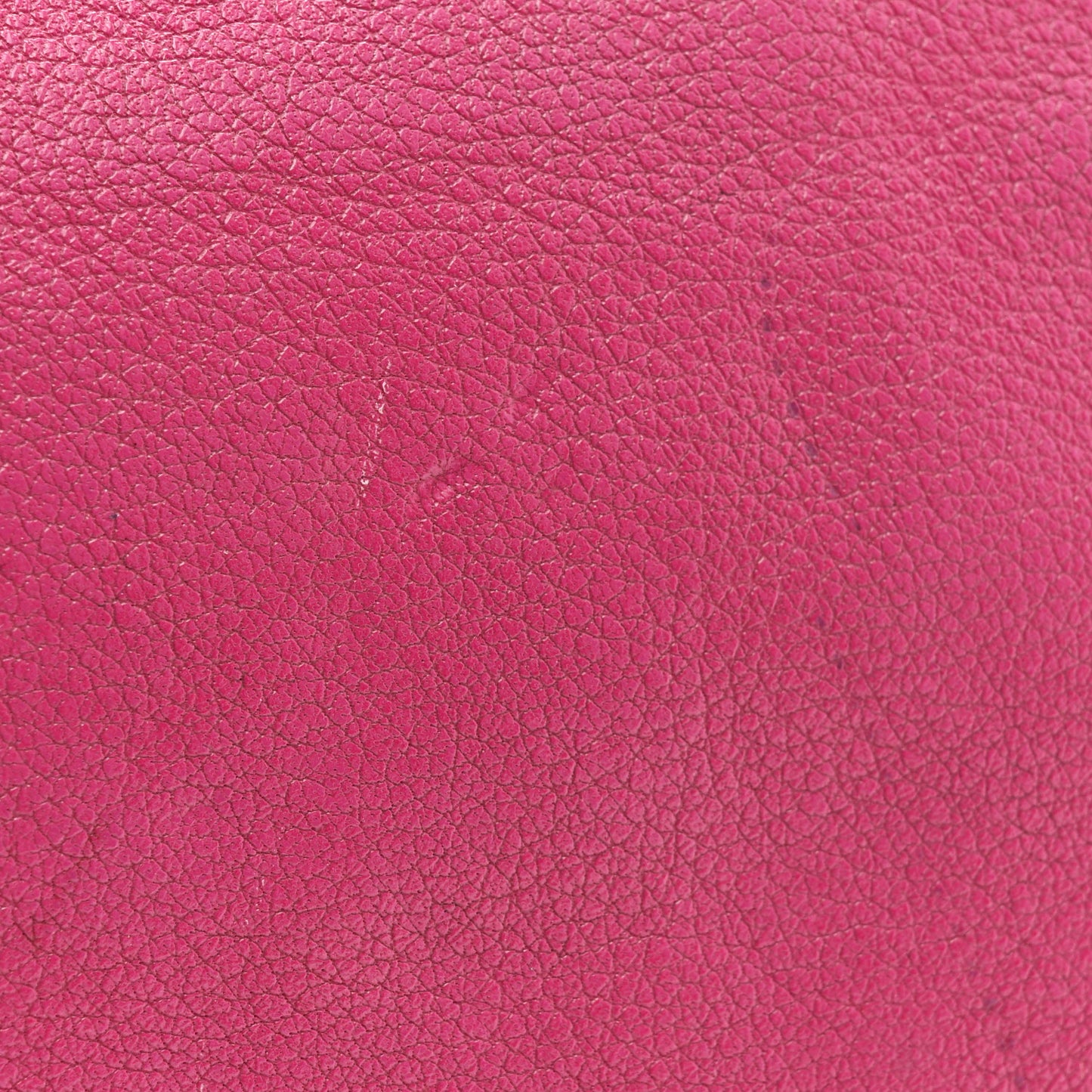 Vitello Flamingo Fendista Pouchette Crossbody Lampone