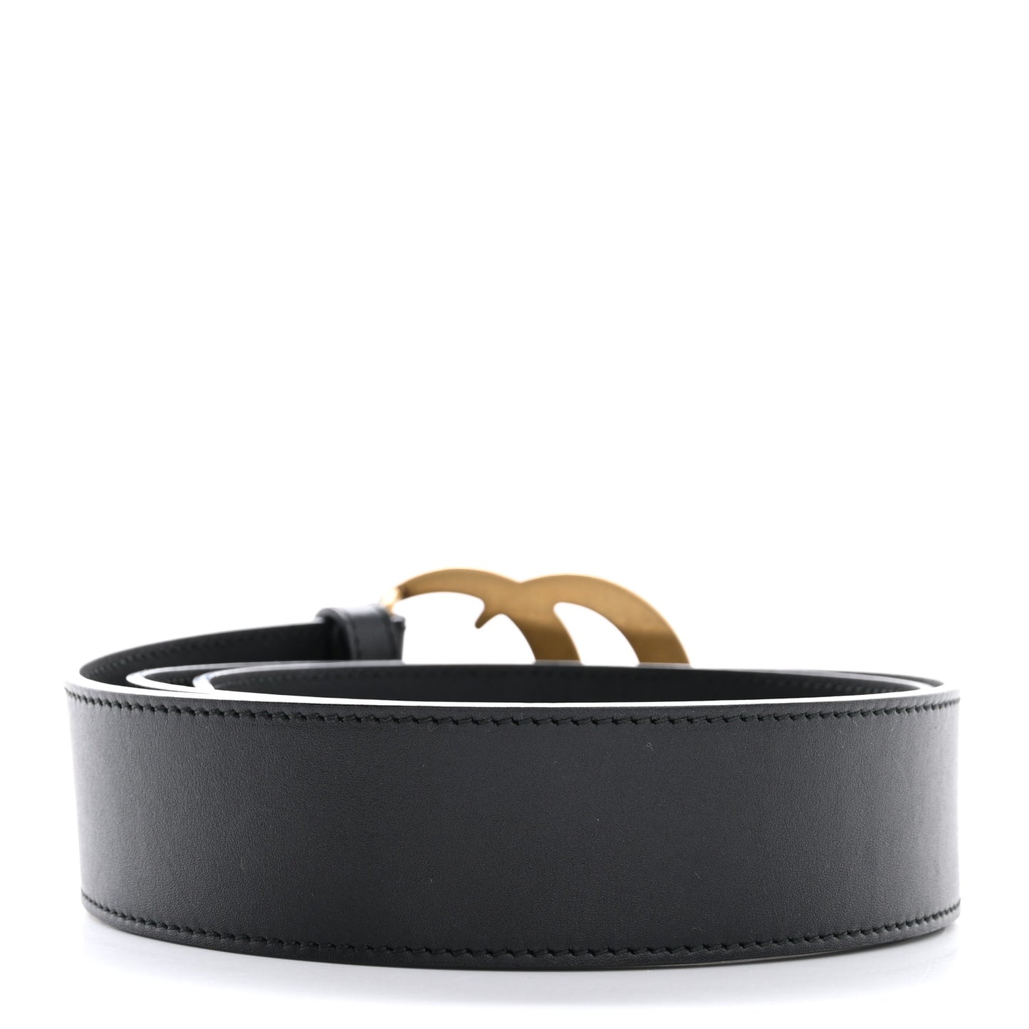 Calfskin Double G 40mm Belt 85 34 Black