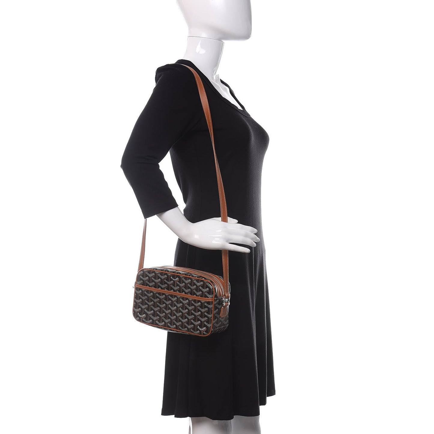 Goyardine Sac Cap Vert Black Gold