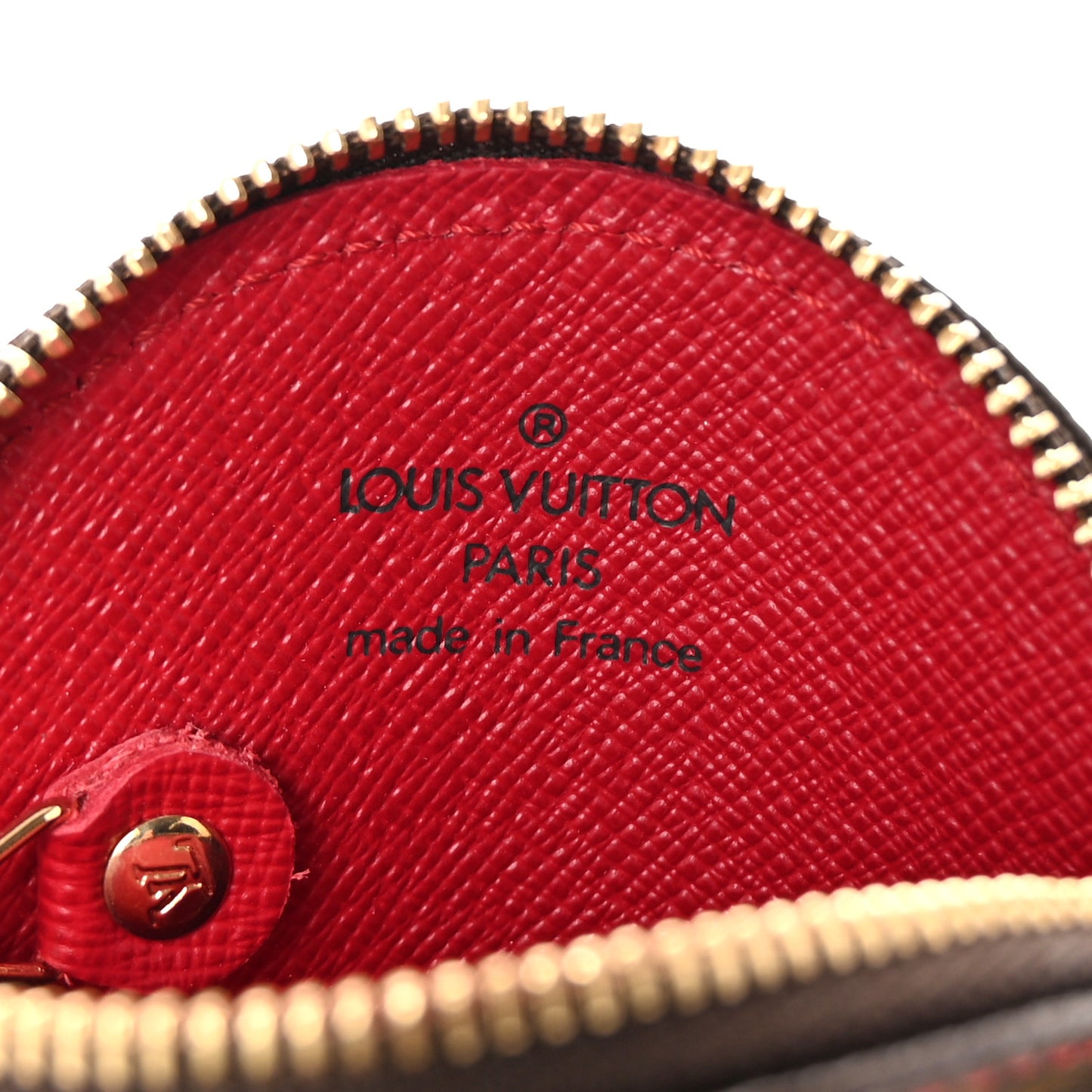 Monogram Cerises Round Coin Purse