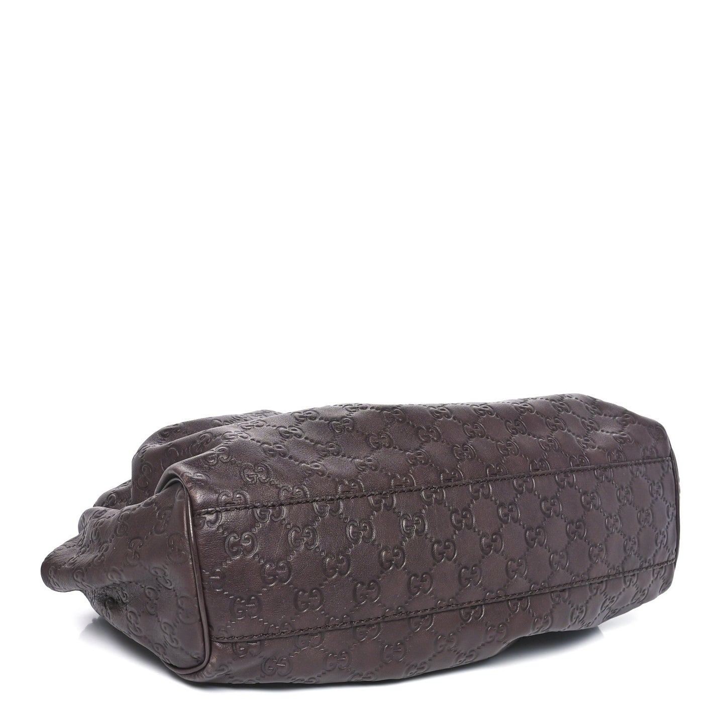 Guccissima Medium Sukey Tote Chocolate