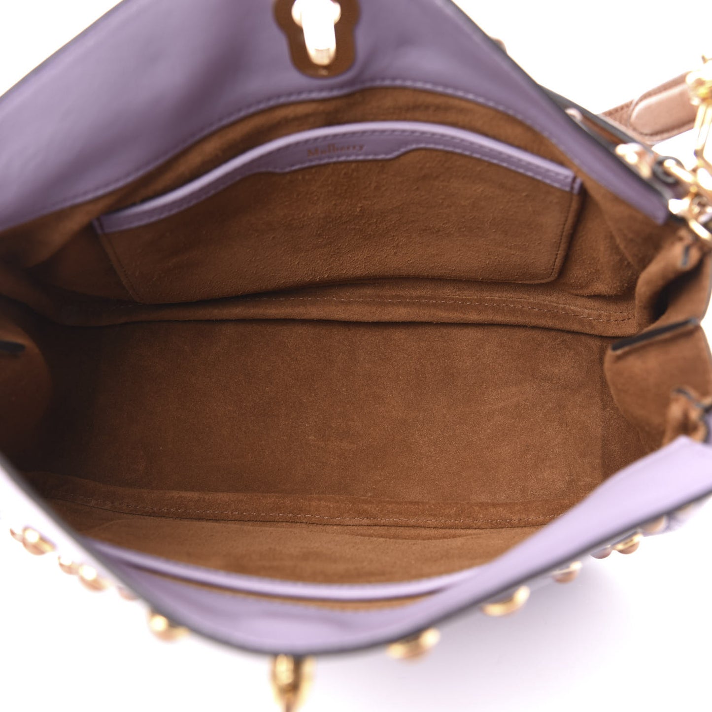 Nappa Studded Leighton Purple