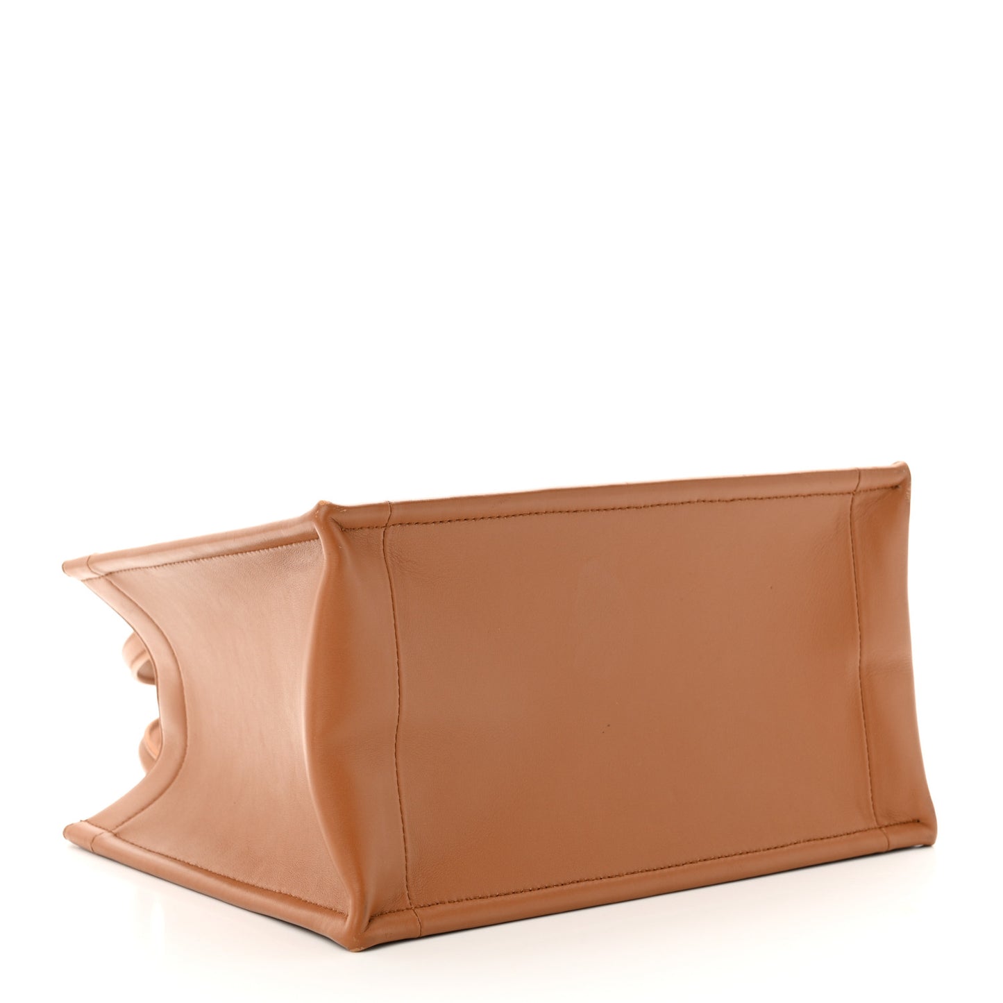 CHRISTIAN DIOR Raffia Macro Cannage Small Book Tote Natural