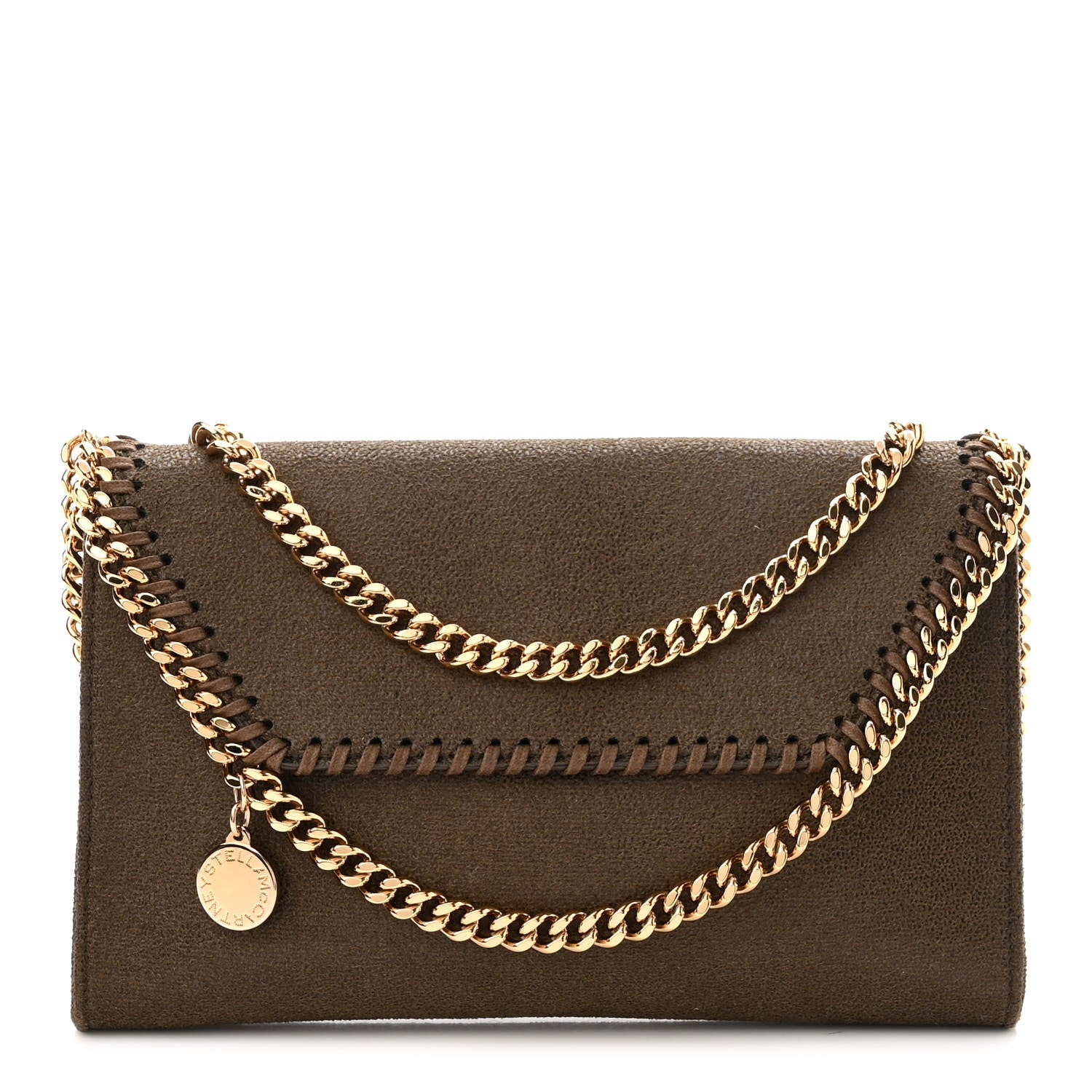 Stella McCartney Shaggy Deer Falabella Mini Crossbody Bag Brown 1 of 10