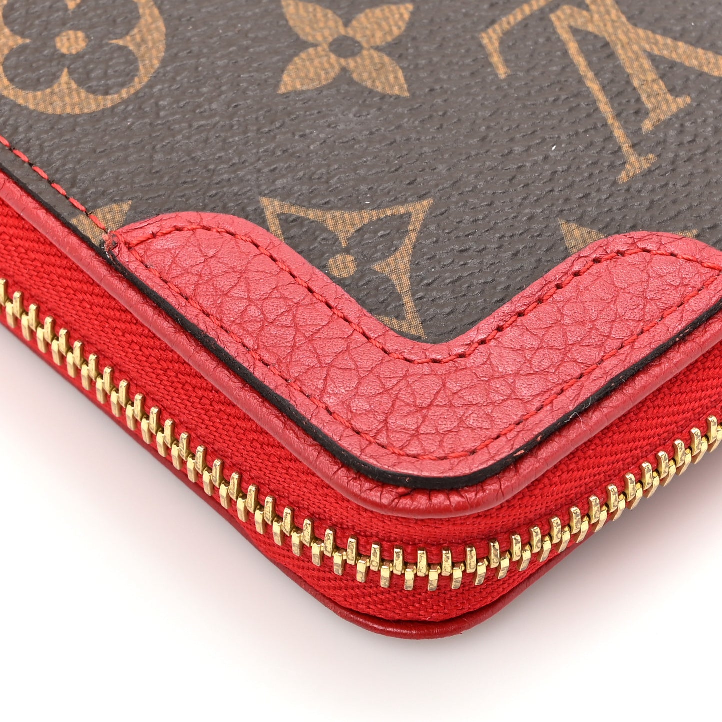 Monogram Retiro Zippy Wallet Cherry