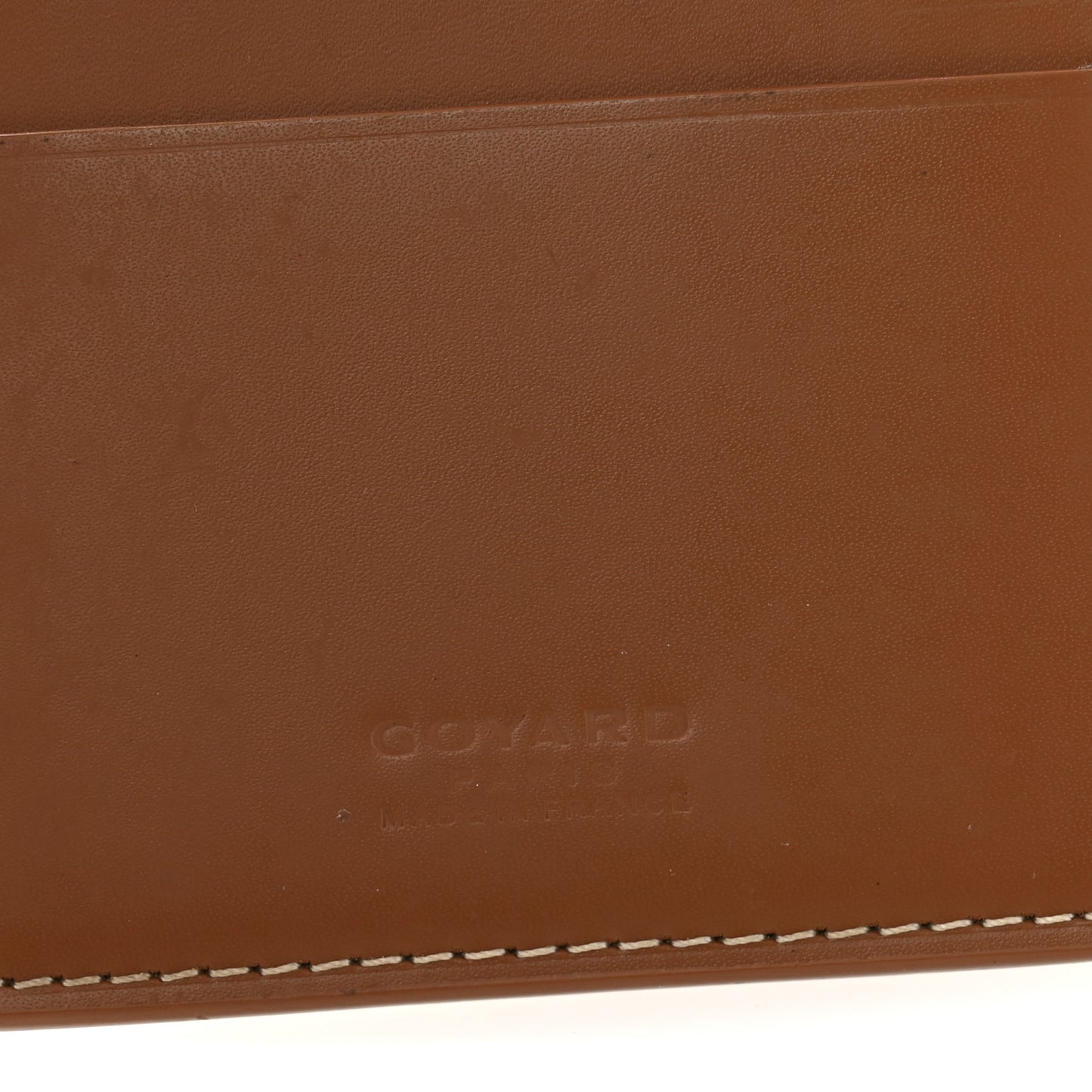 Goyardine Grenelle Passport Wallet Black Gold