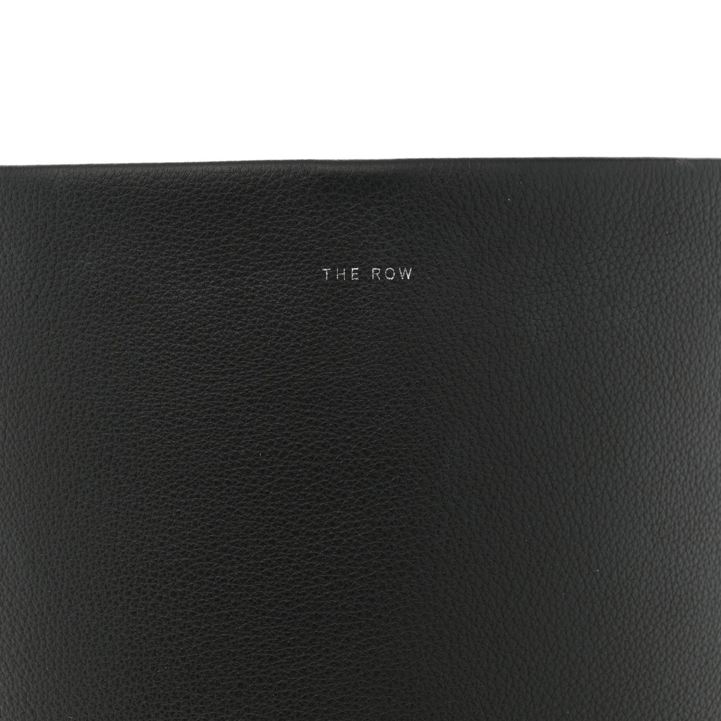 Grained Calfskin Medium N/S Park Tote Black