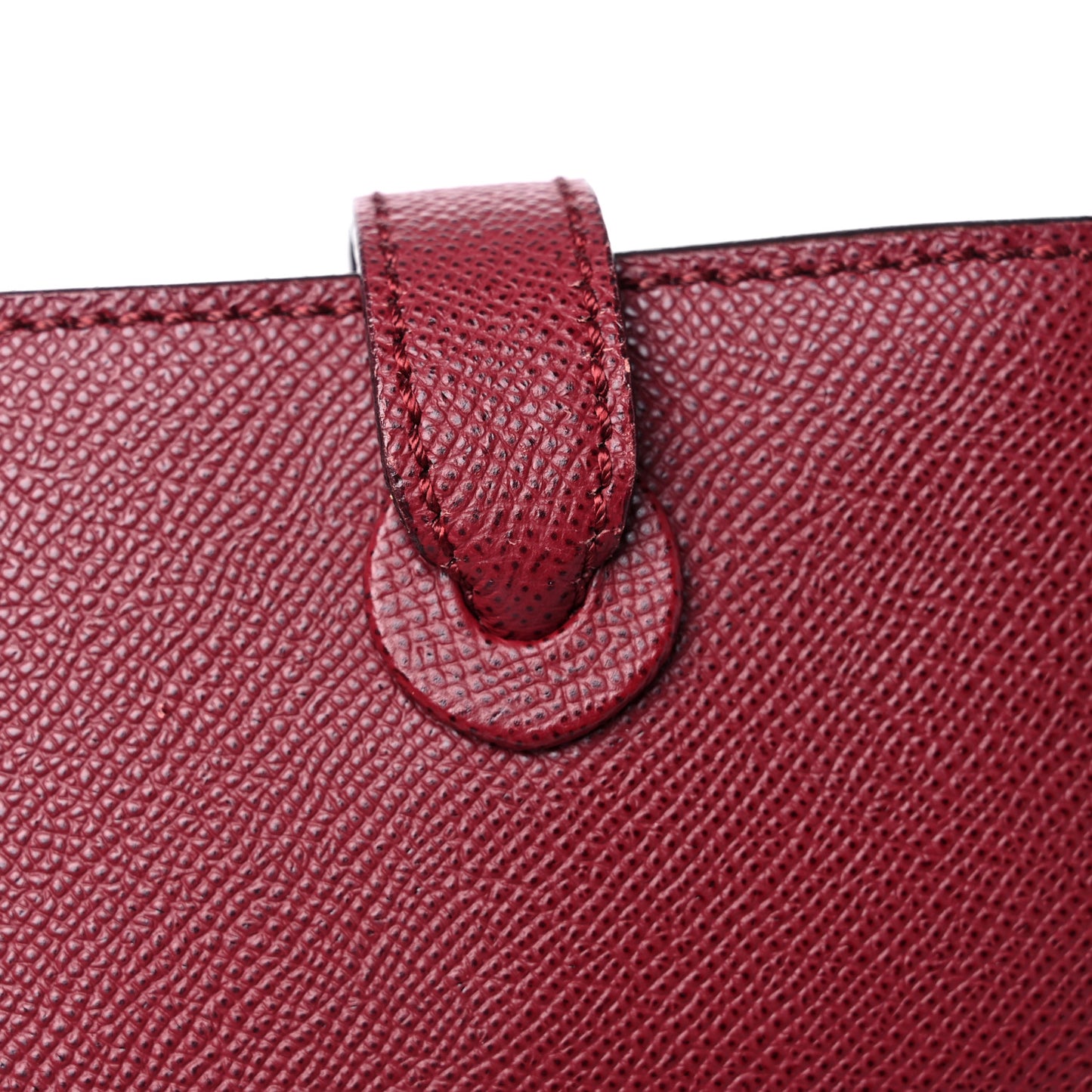 Caviar Shoulder Bag Burgundy