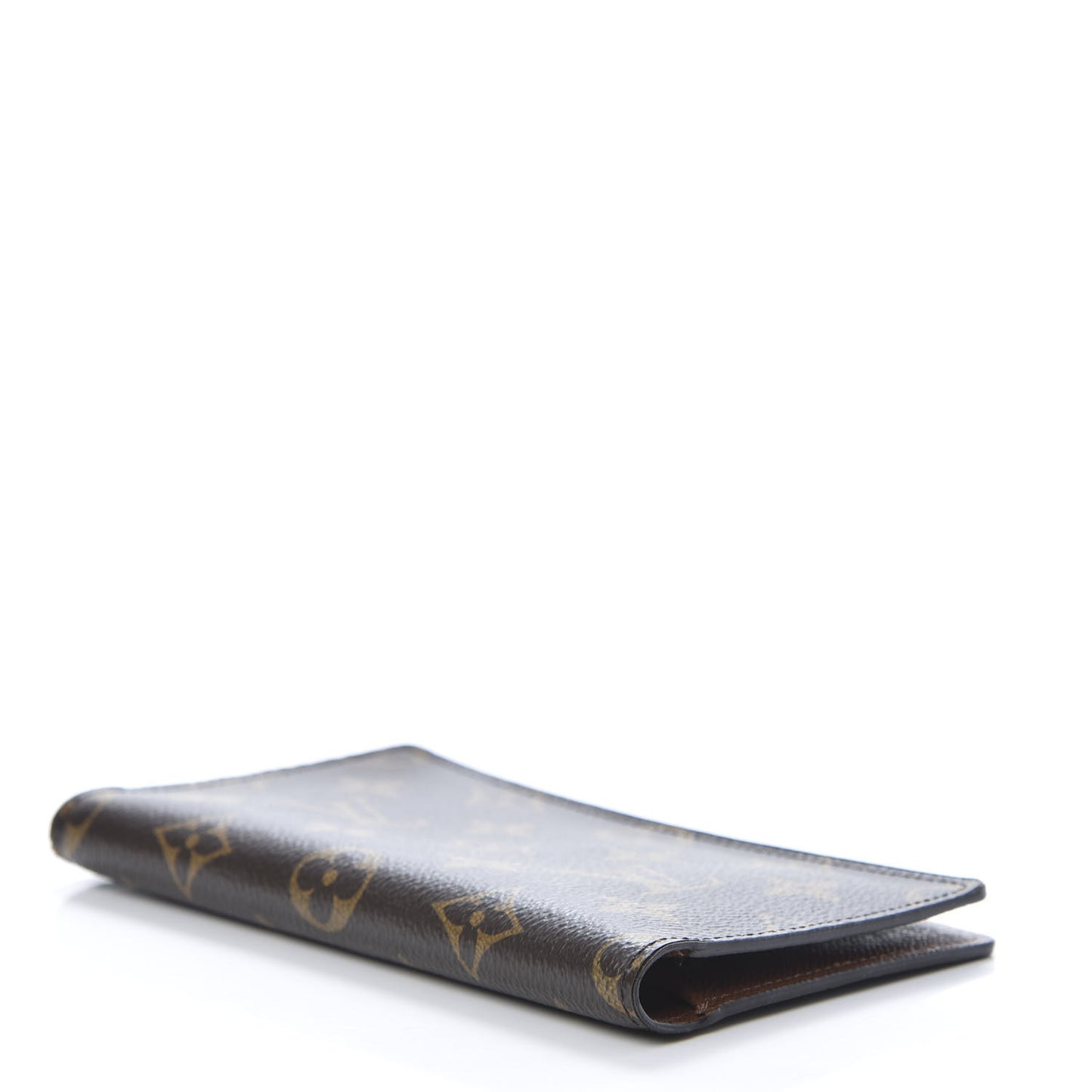 Monogram Checkbook Holder Case Wallet