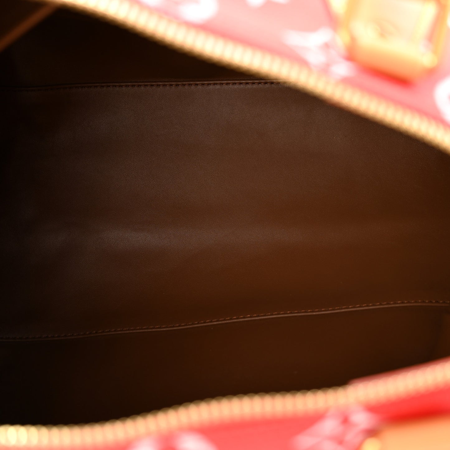 Calfskin Monogram Speedy P9 Bandouliere 40 Red