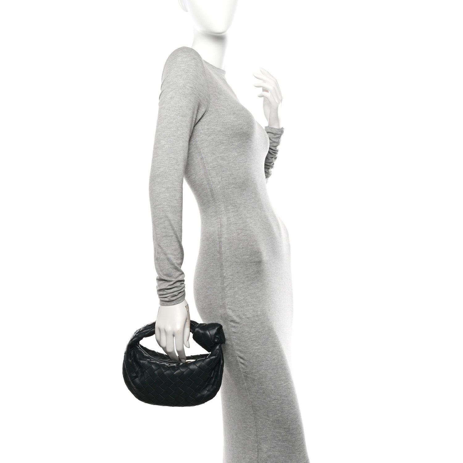 Bottega Veneta Nappa Intrecciato Mini Jodie Dark Moss 2 of 11