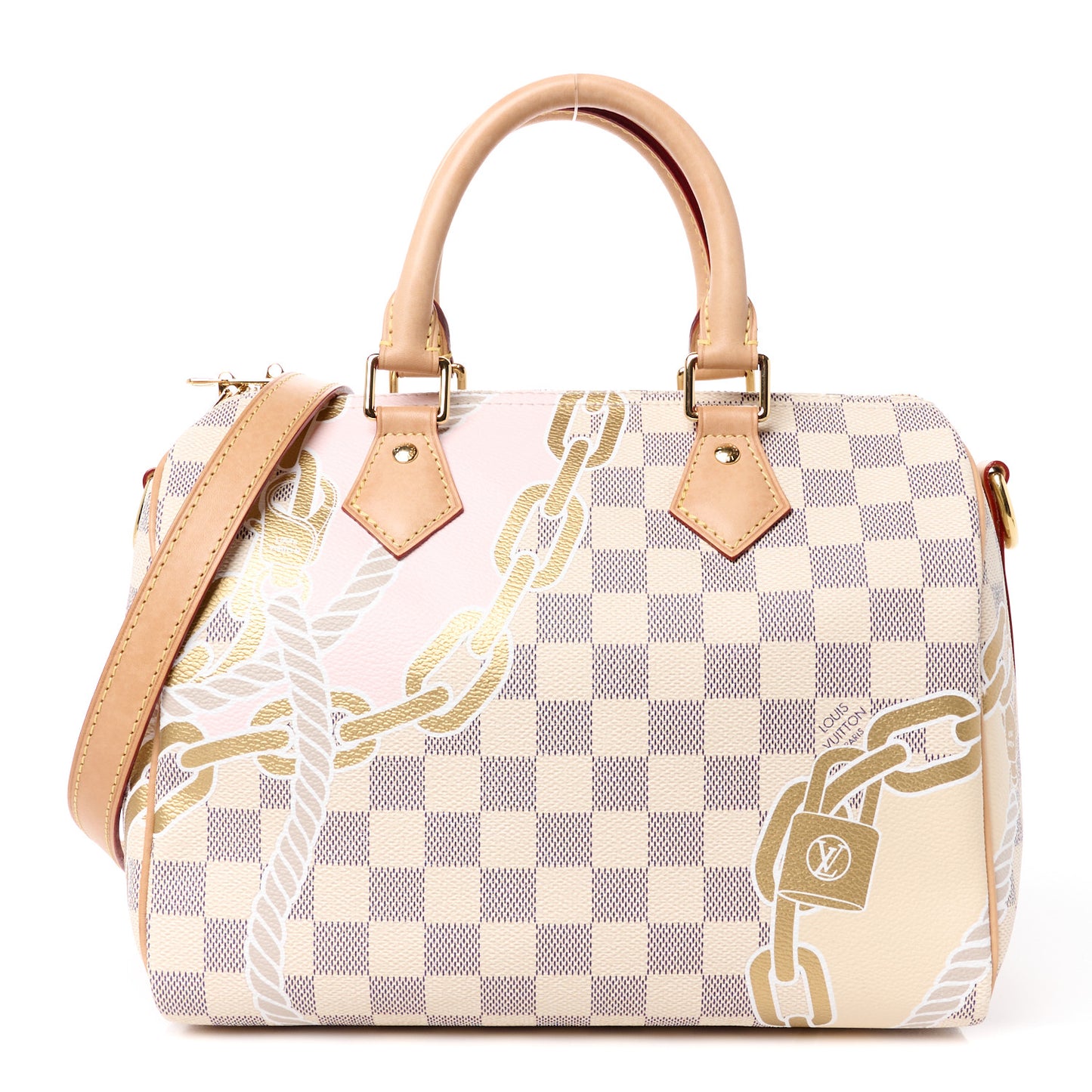 Damier Azur Nautical Speedy Bandouliere 25