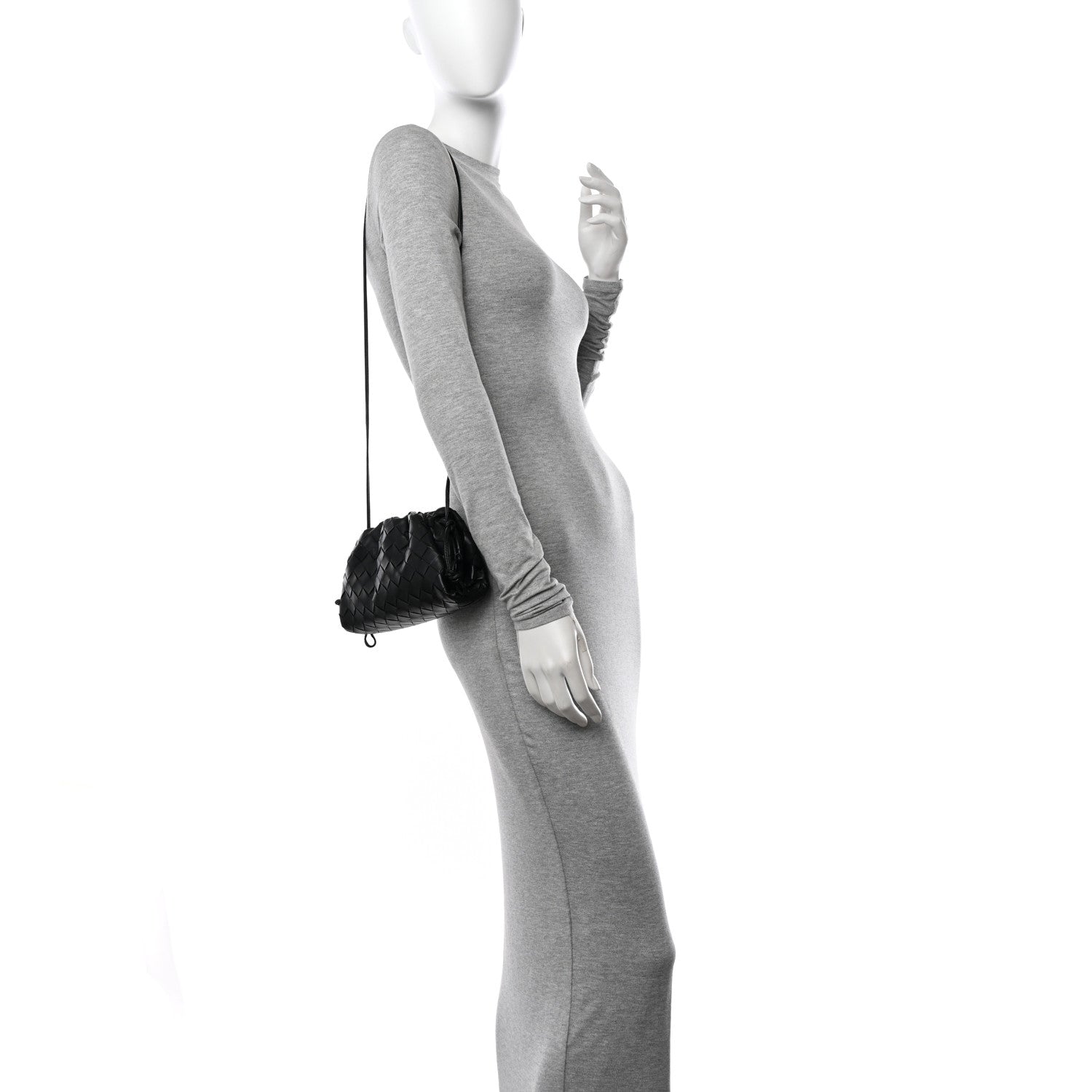 Bottega Veneta Nappa Intrecciato The Mini Pouch Black 2 of 10