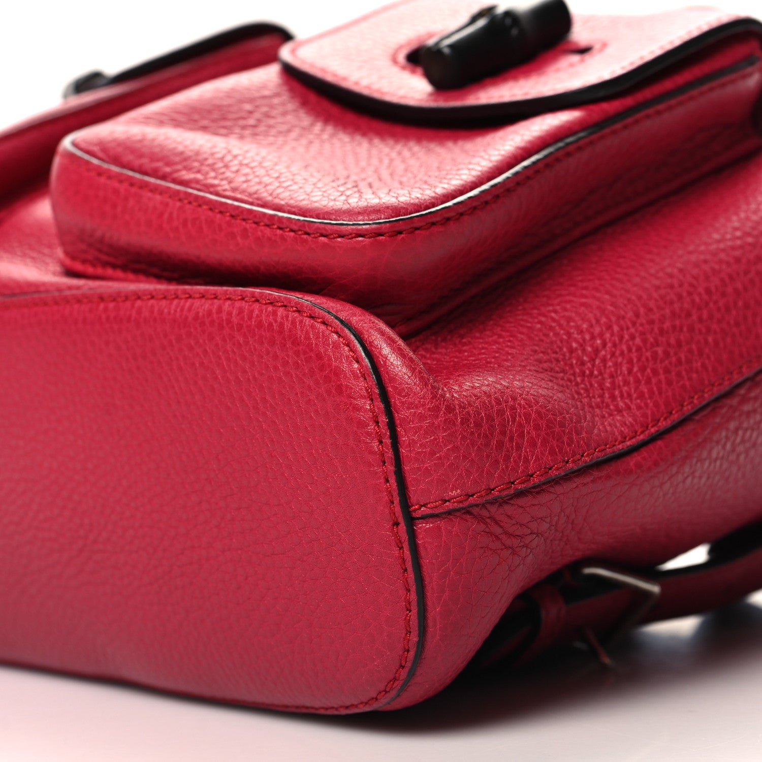 Gucci Cellarius Calfskin Medium Bamboo Backpack Petunia 10 of 10