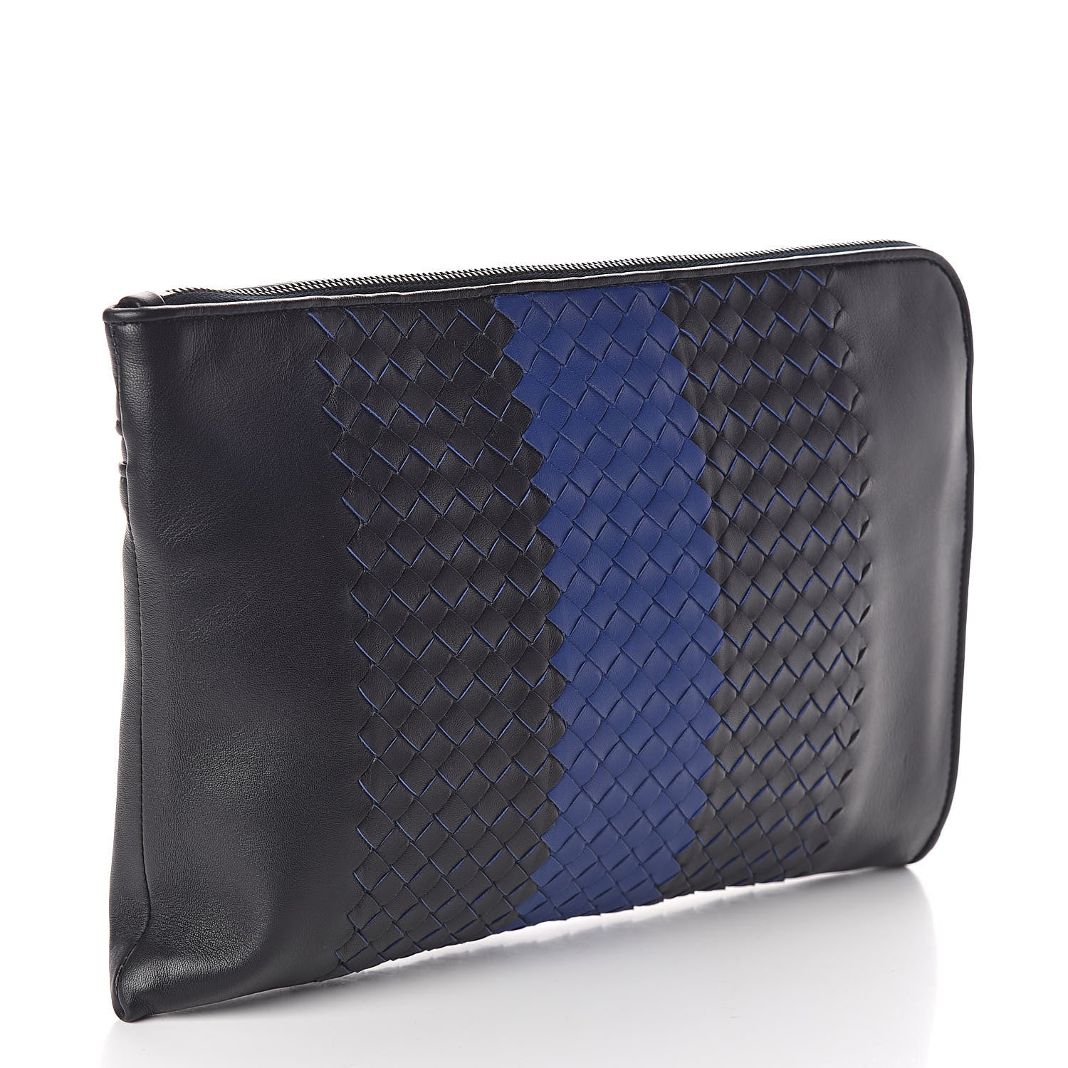 Bottega Veneta Nappa Intrecciato Document Case Tourmaline Cobalt Blue 3 of 6