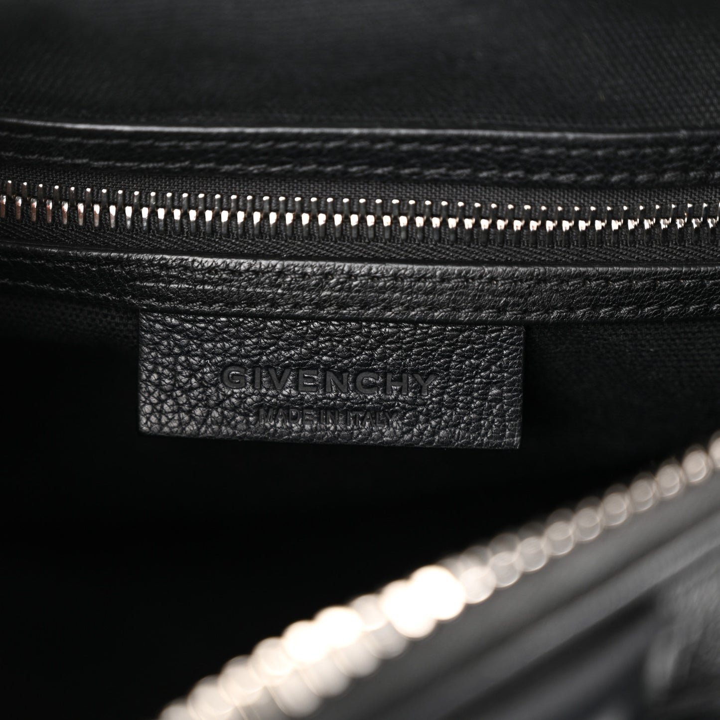 Sugar Goatskin Mini Antigona Black