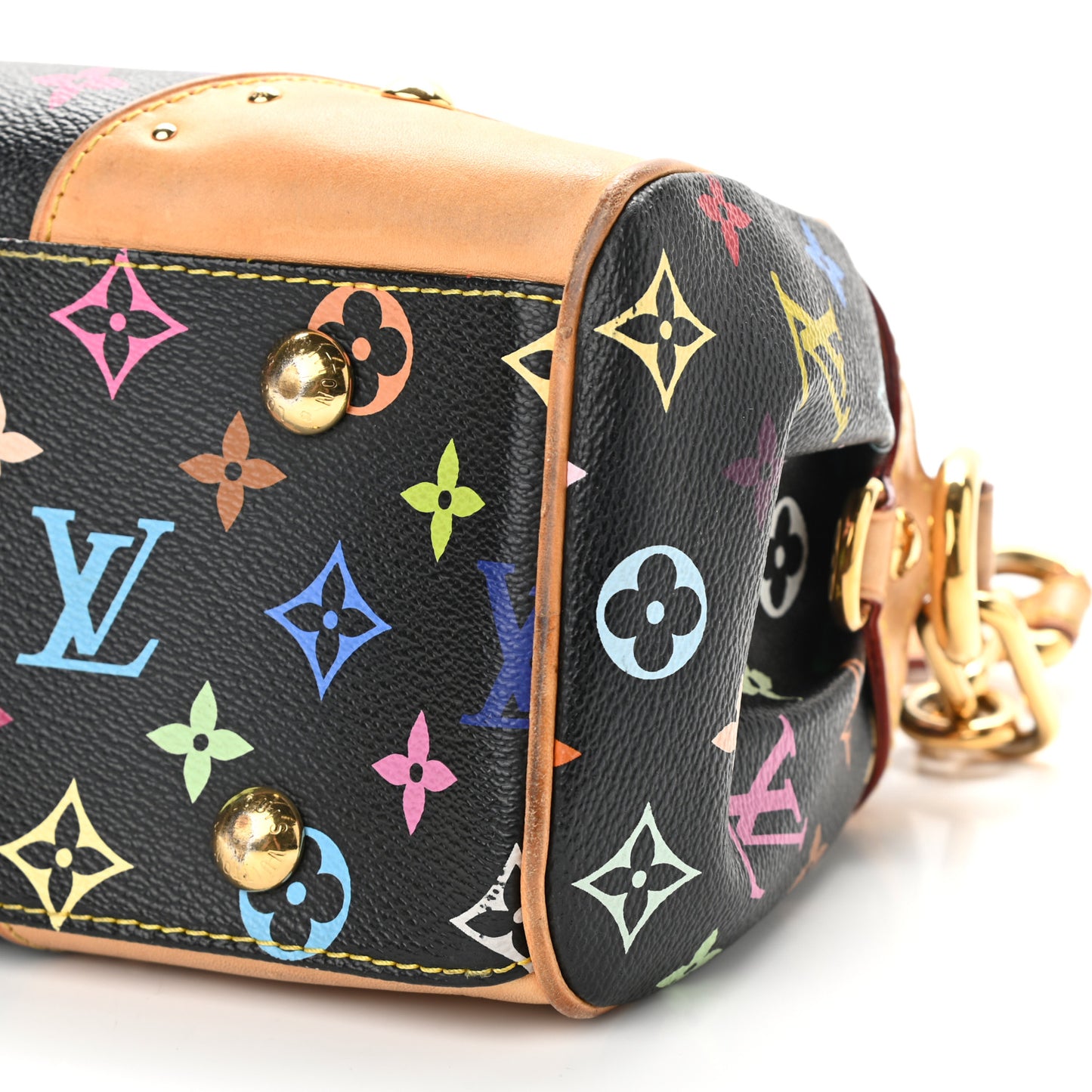 Monogram Multicolor Beverly MM Black