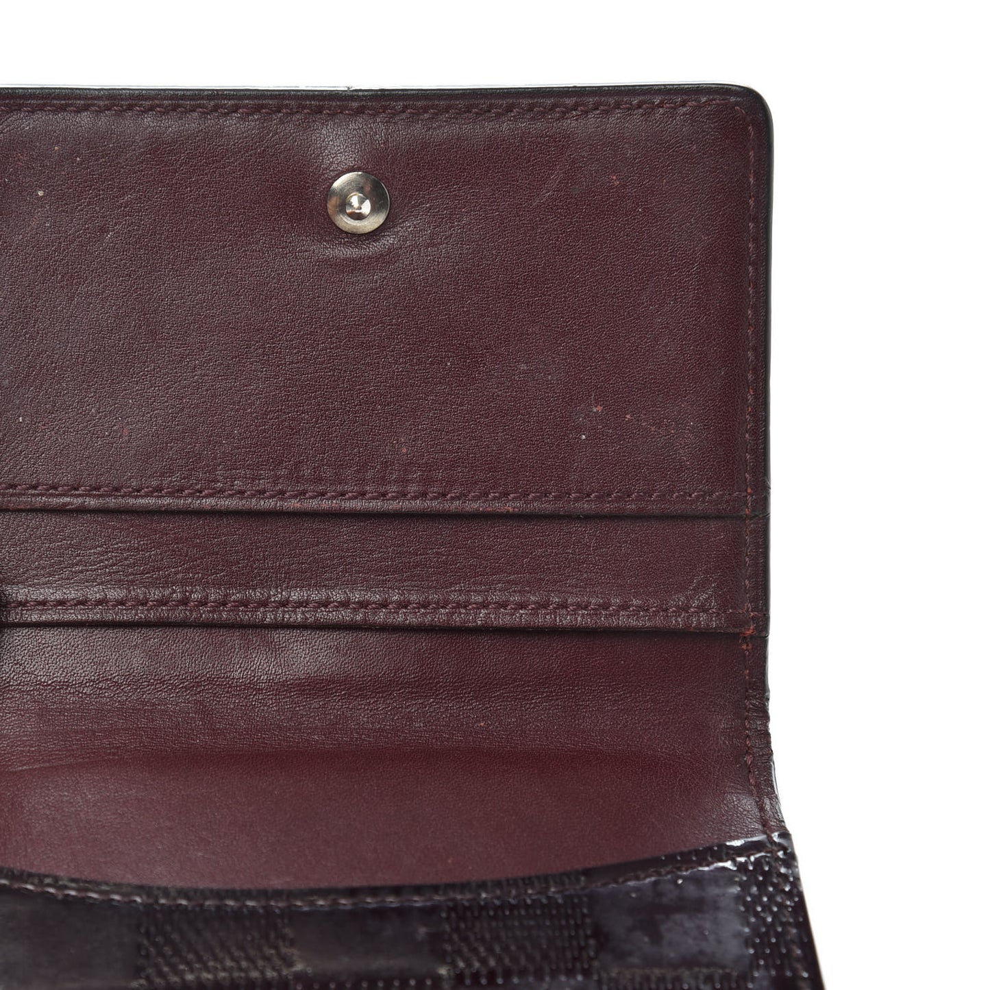 Damier Vernis Ludlow Wallet Carmine