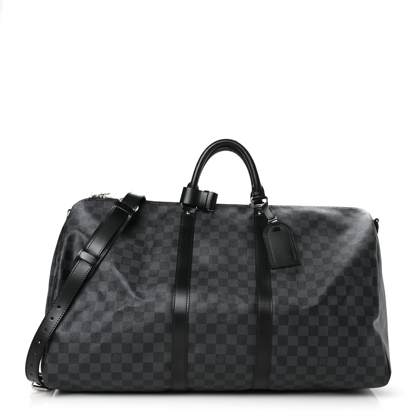 Damier Graphite Keepall Bandouliere 55