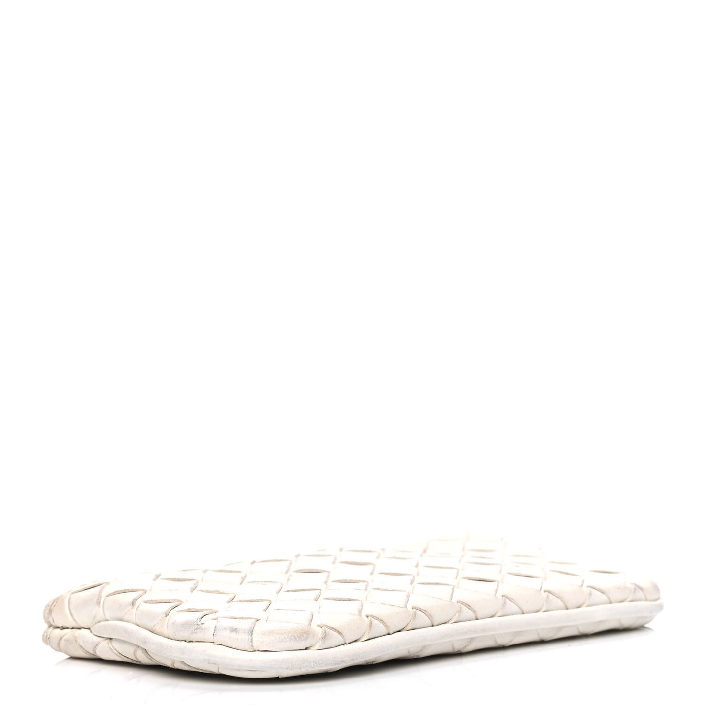 Nappa Intrecciato Key Holder White
