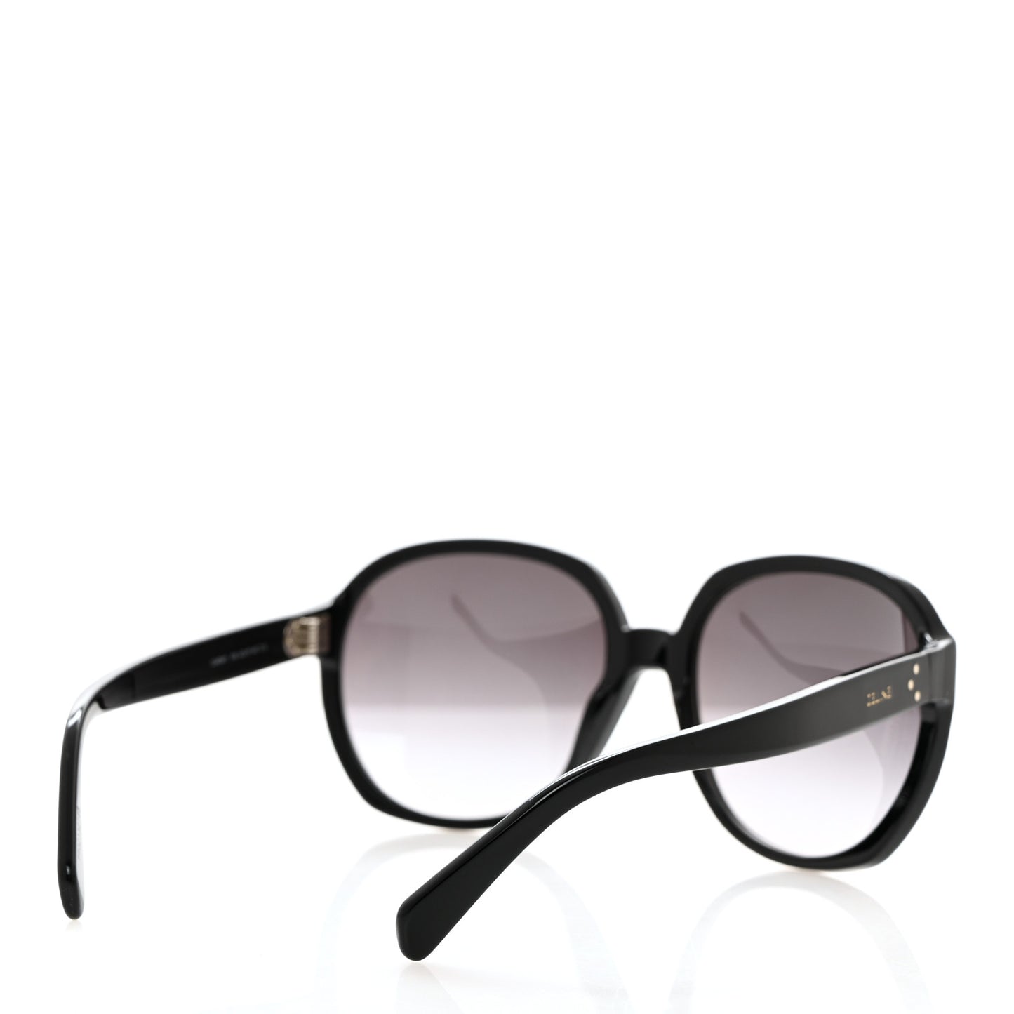 Acetate Round Sunglasses CL40147I Black